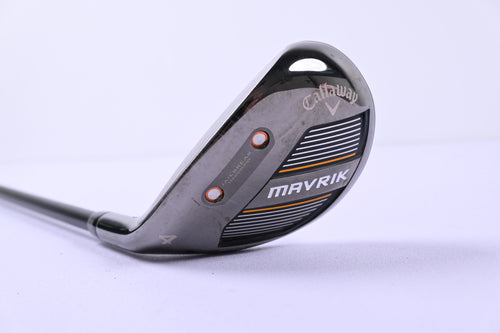 Left Hand Callaway Mavrik Pro #4 Hybrid / 23 Degree / Regular Flex KBS 70 Shaft