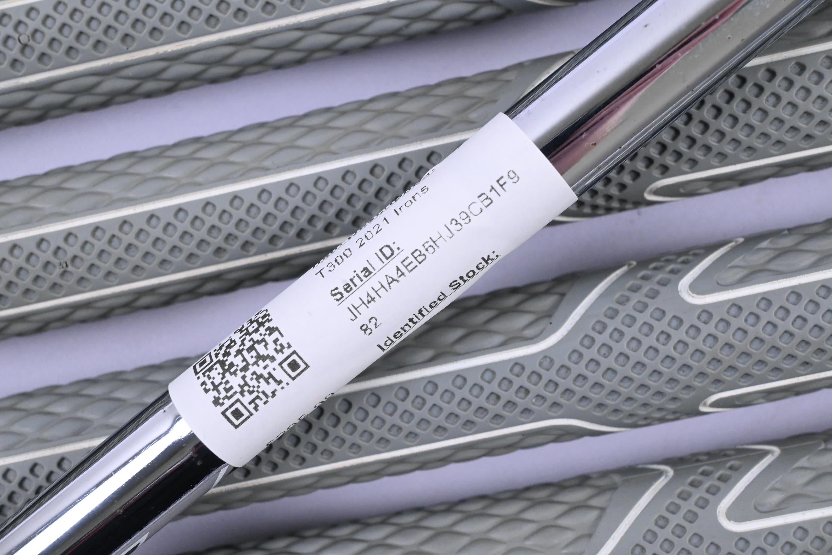 Titleist T300 2021 Irons / 5-PW / Regular Flex AMT Black R300 Shafts