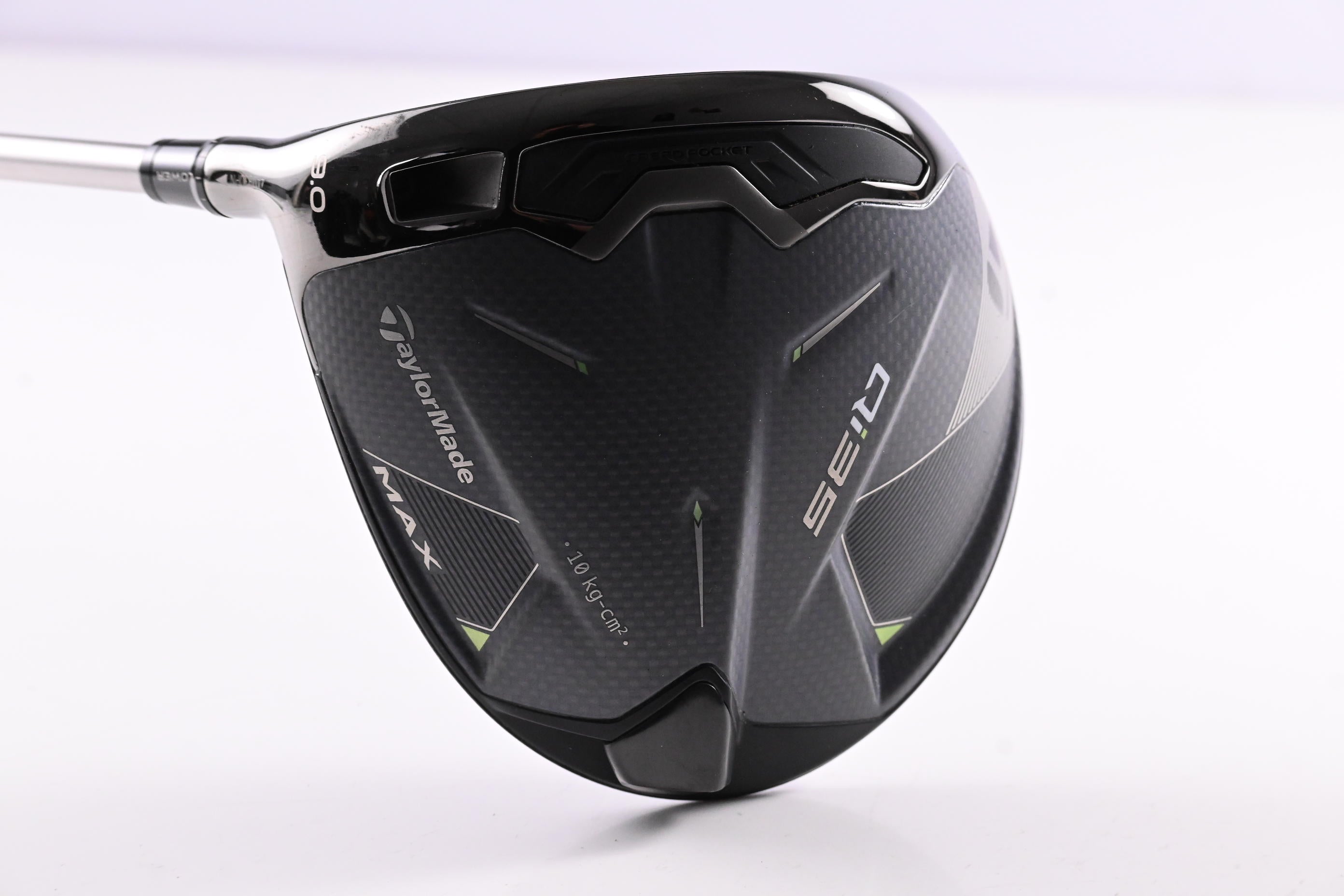 Left Hand Taylormade Qi35 Max Driver / 9 Degree / Senior Flex Helium NCT 5 Shaft
