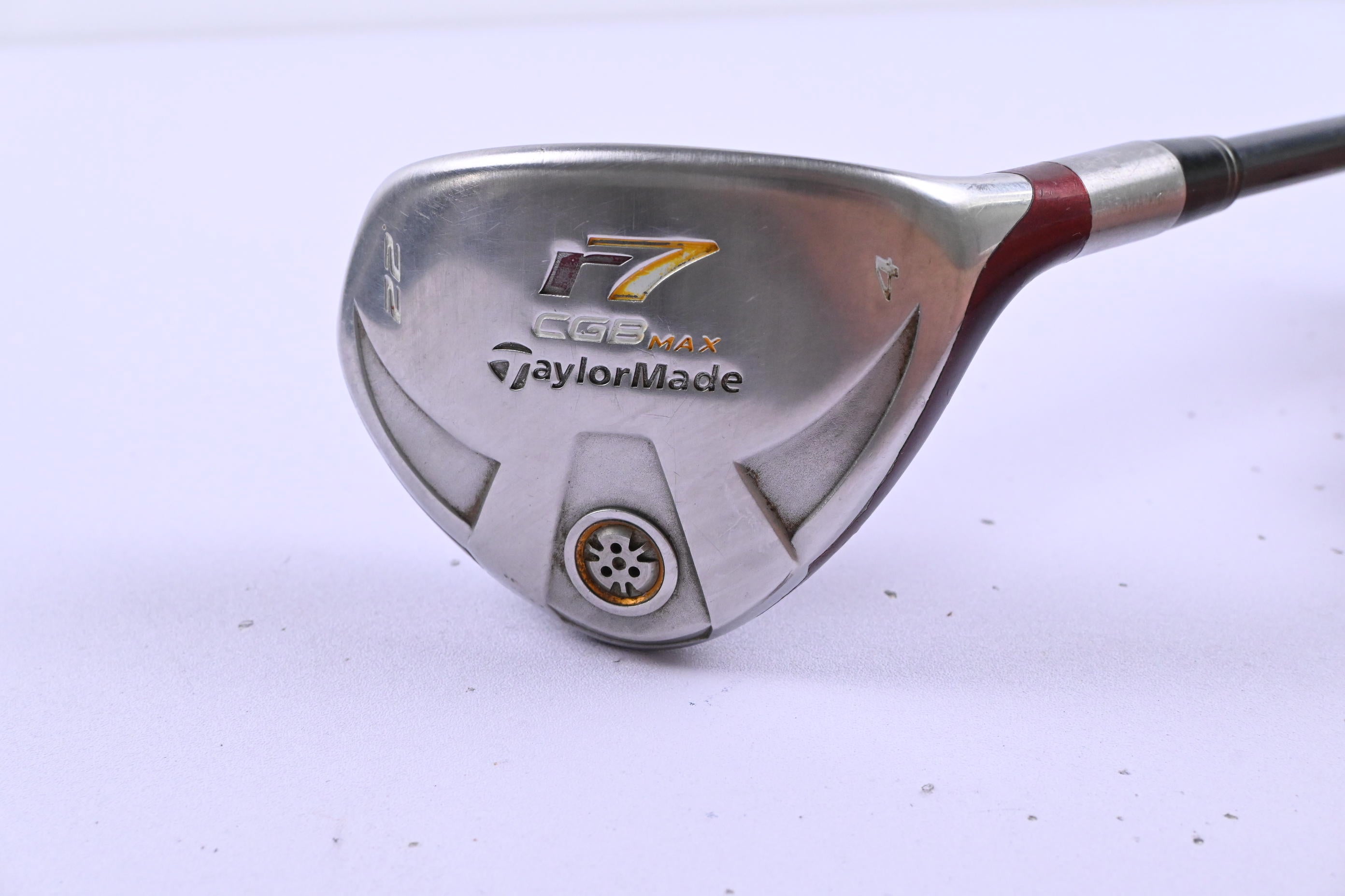 Taylormade R7 CGB Max #4 Hybrid / 22 Degree / Regular Flex REAX 55 Shaft