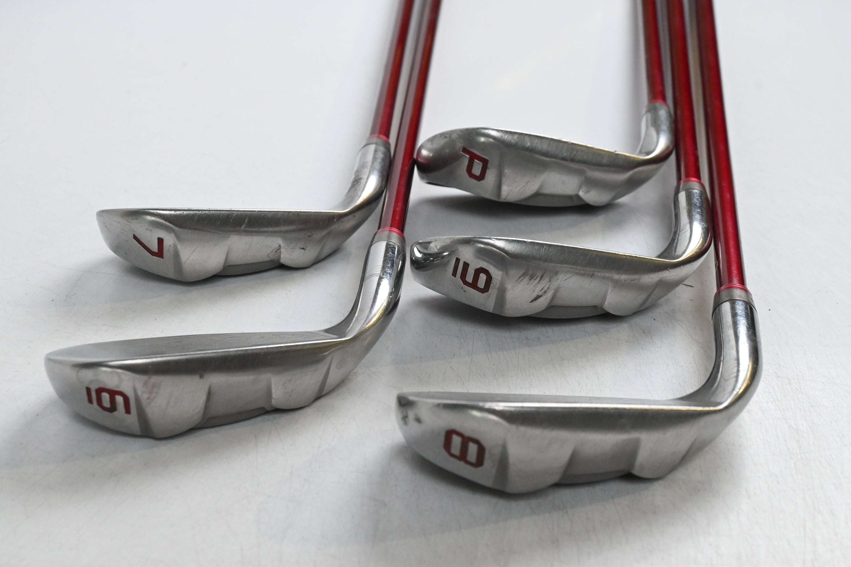 Cobra Baffler 2013 Red Irons / 6-PW / Senior Flex Cobra Baffler 50 Shafts