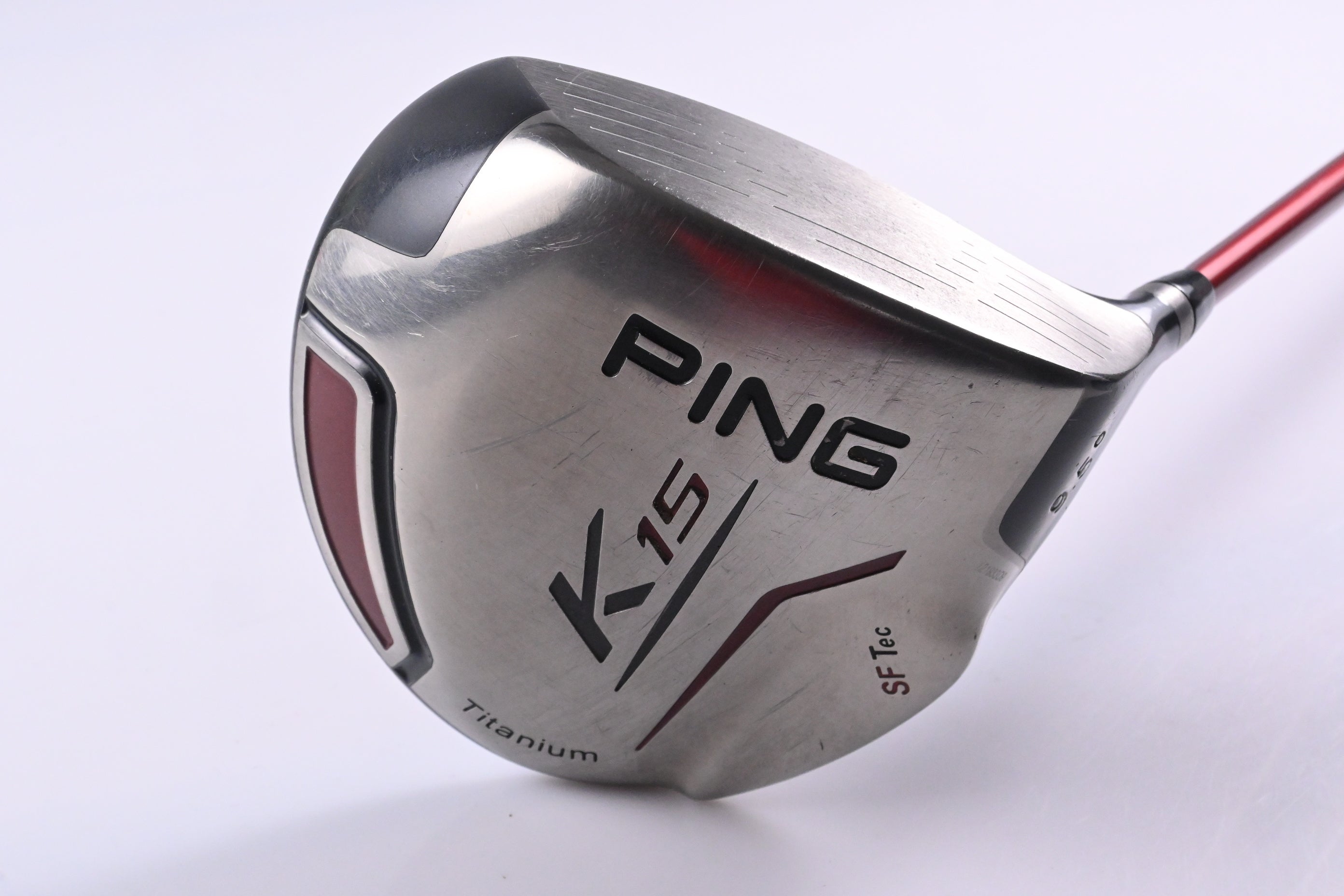 Ping K15 SF Tec Driver / 9.5 Degree / Stiff Flex Ping TFC 169 Shaft