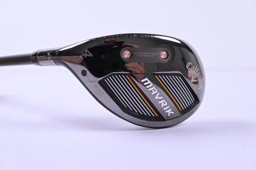 Left Hand Callaway Mavrik Pro #4 Hybrid / 23 Degree / Regular Flex KBS 70 Shaft