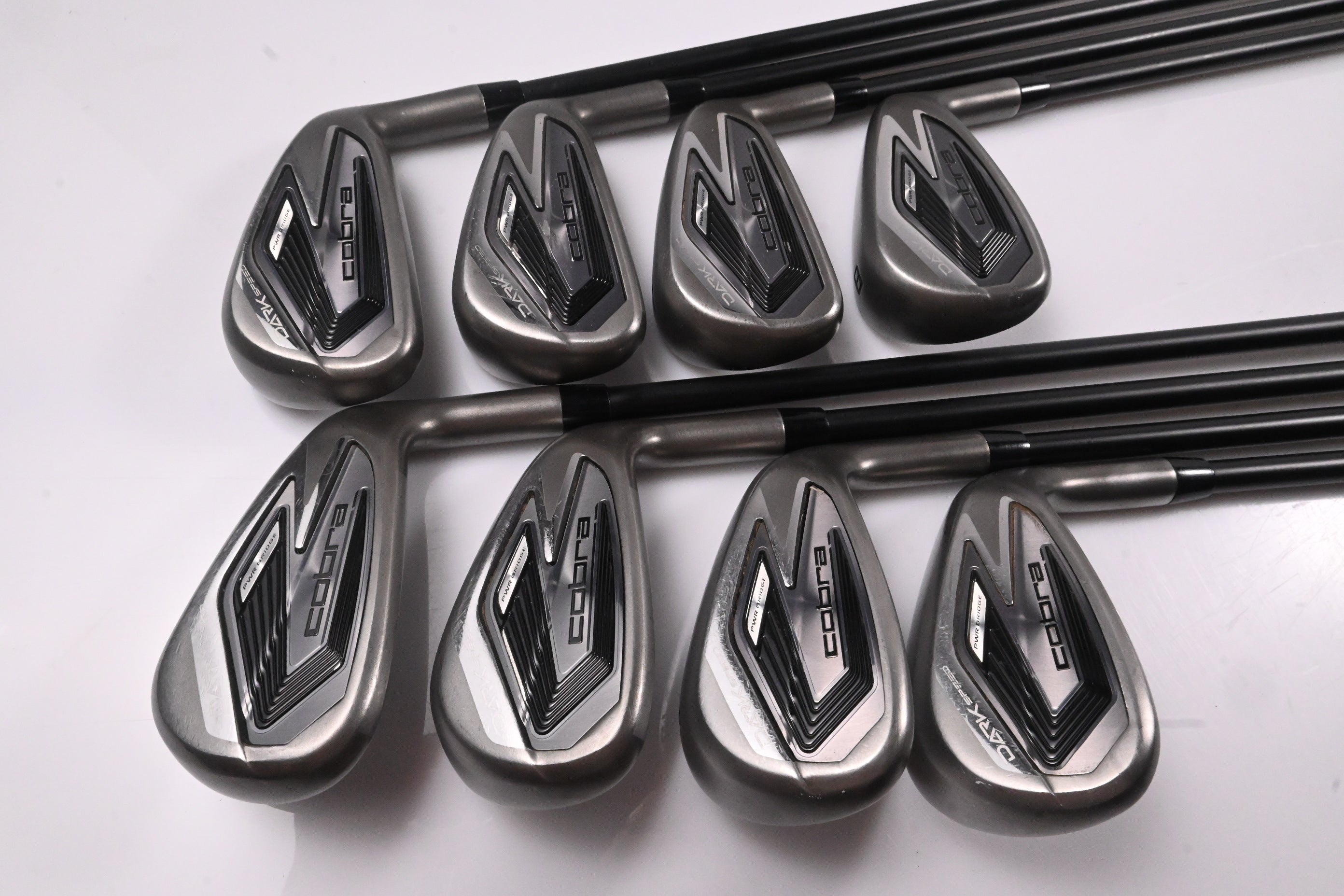 Cobra Darkspeed Irons / 5-PW+GW+SW / Regular Flex KBS PGI 75 Shafts