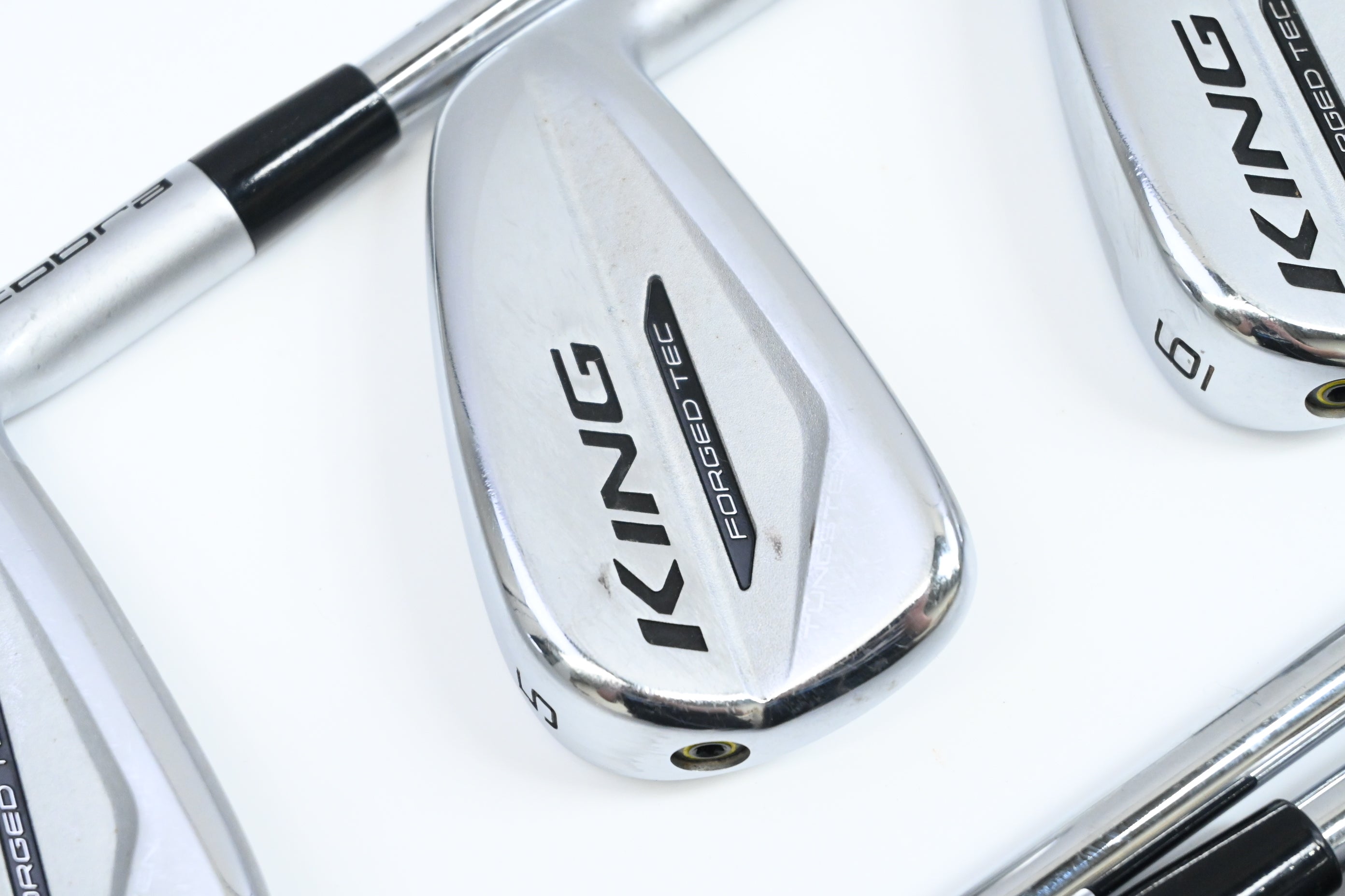 Cobra King Forged Tec 2020 Irons / 4-PW / Stiff Flex KBS $-Taper Lite Shafts