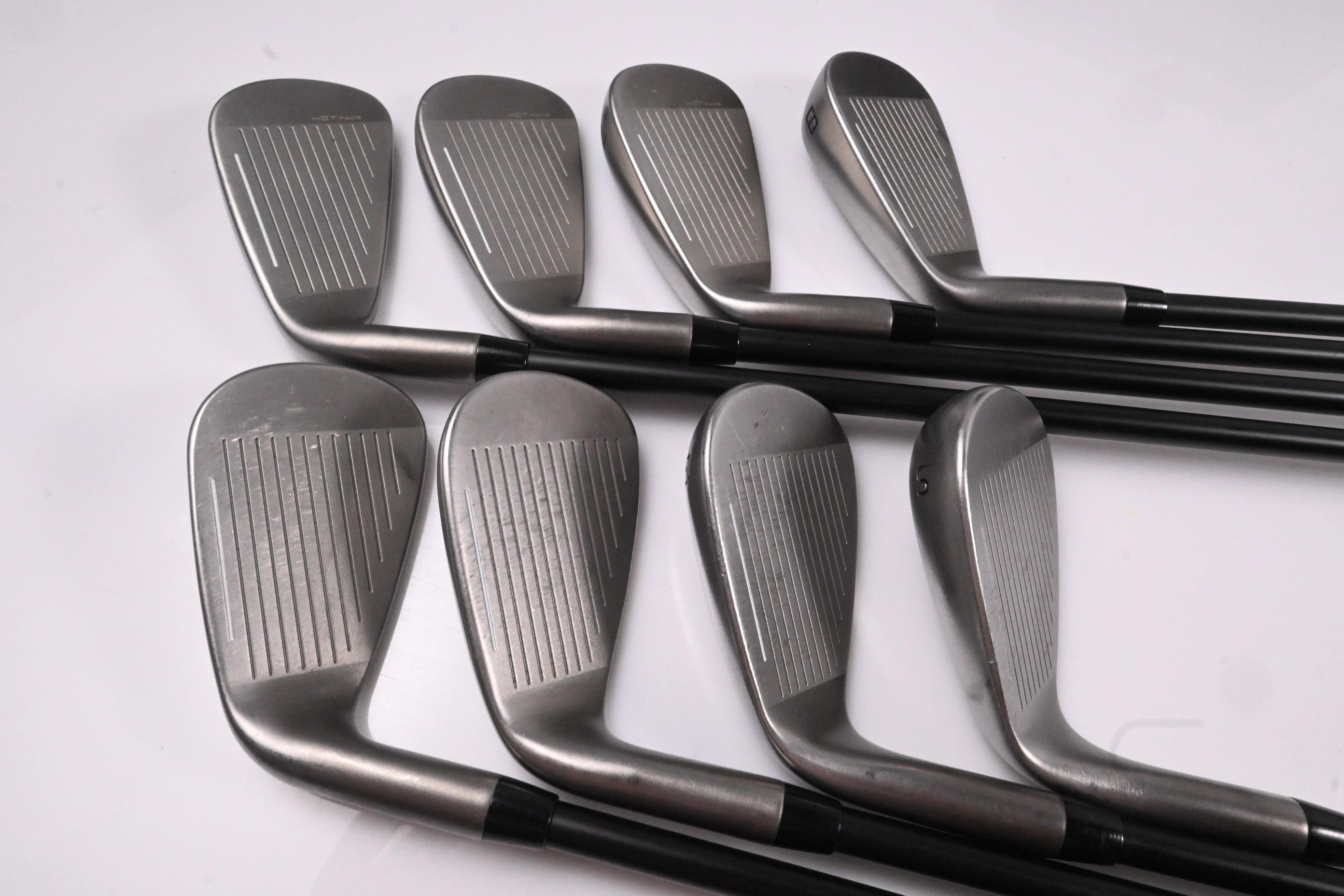 Cobra Darkspeed Irons / 5-PW+GW+SW / Regular Flex KBS PGI 75 Shafts