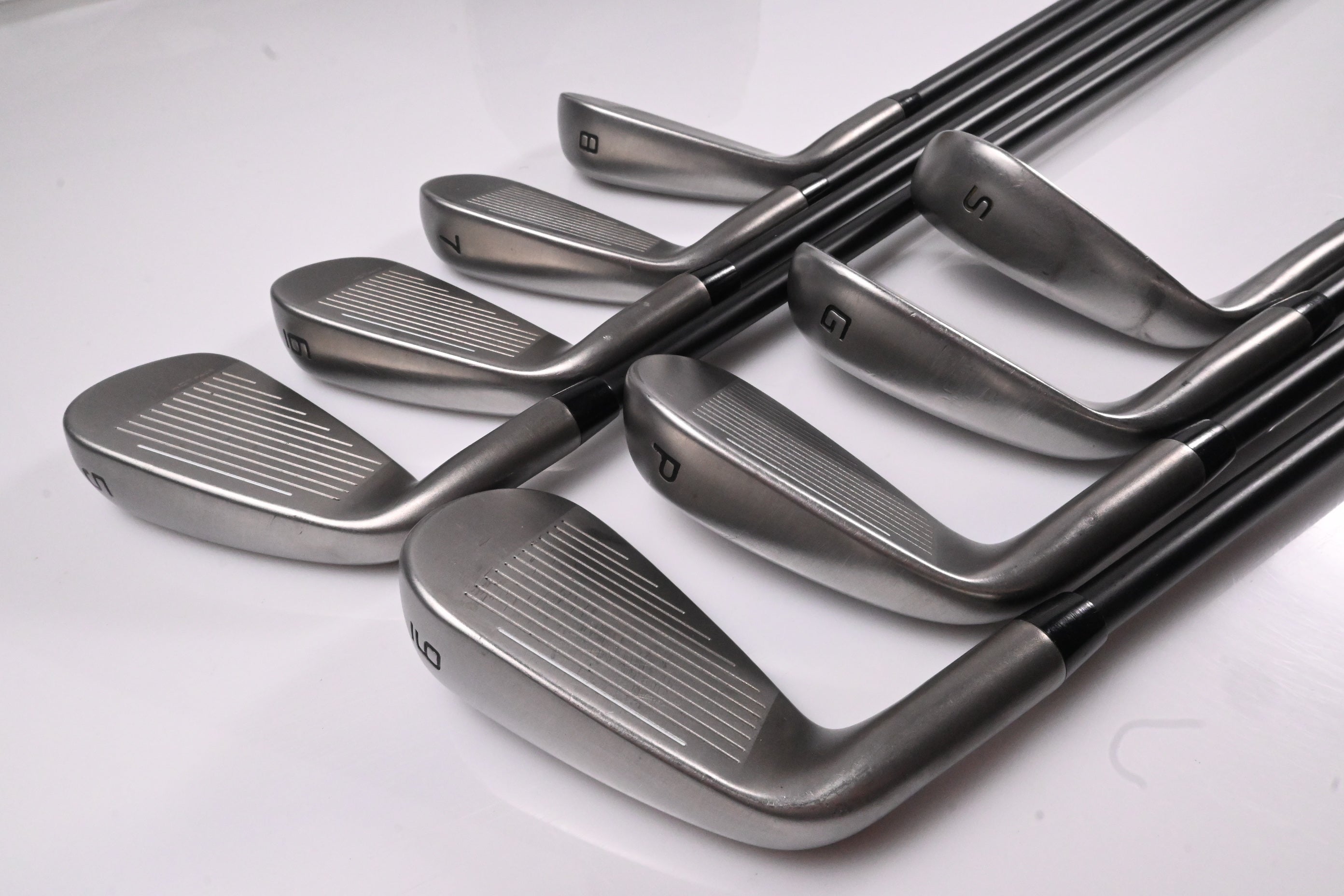 Cobra Darkspeed Irons / 5-PW+GW+SW / Regular Flex KBS PGI 75 Shafts