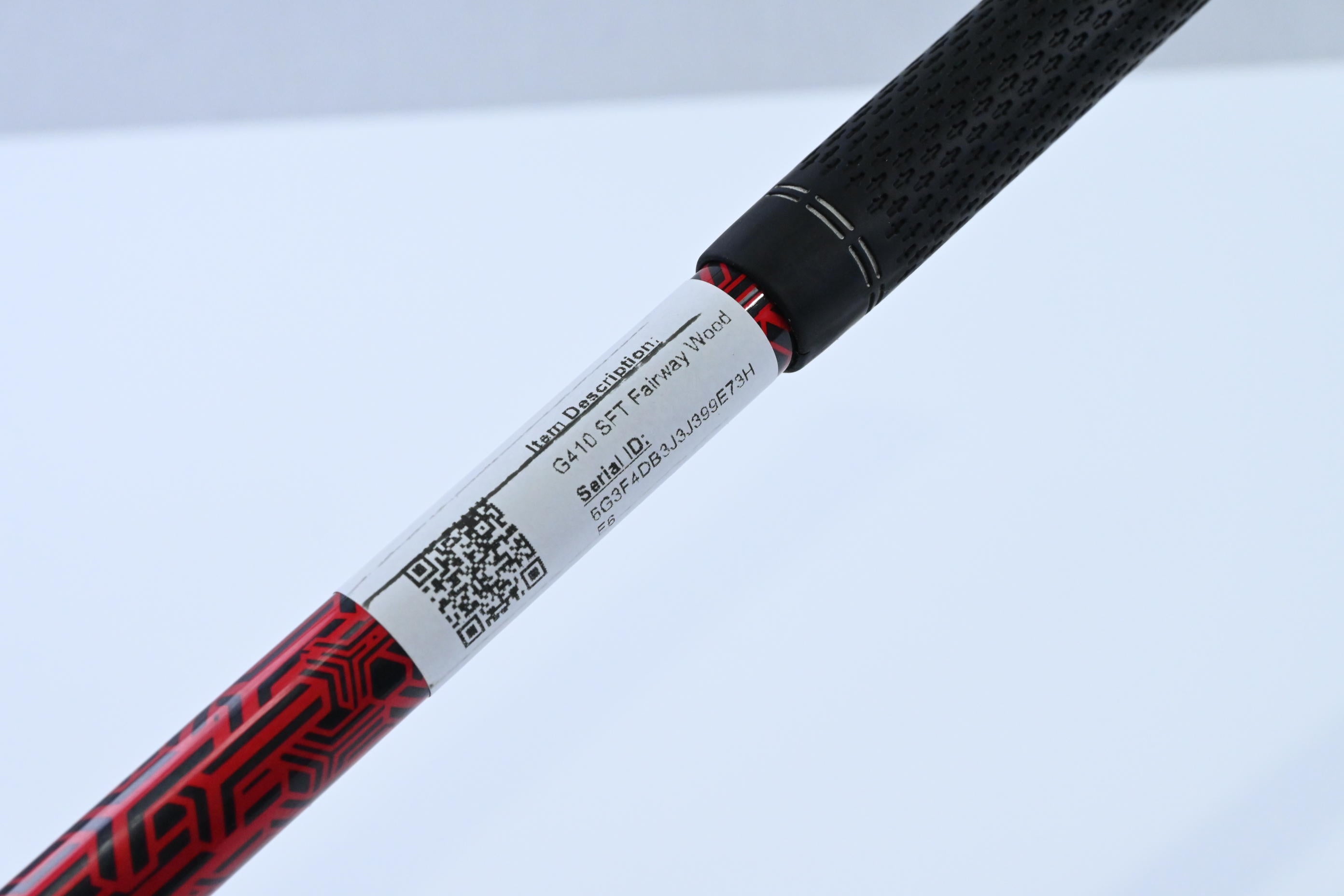Ping G410 SFT #3 Wood / 16 Degree / Regular Flex Ping Alta CB Red 65 Shaft