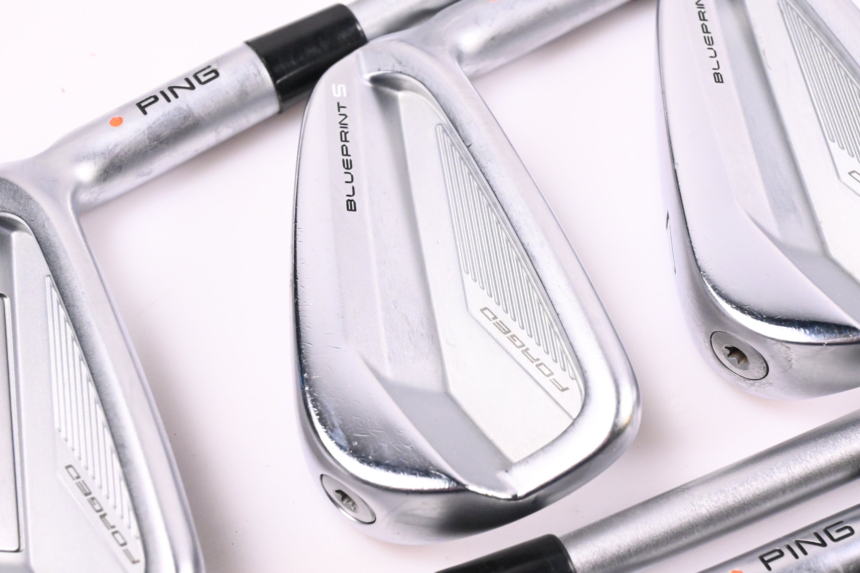Ping Blueprint S Irons / 5-PW / Orange Dot / Stiff Flex KBS Tour C-Taper Lite
