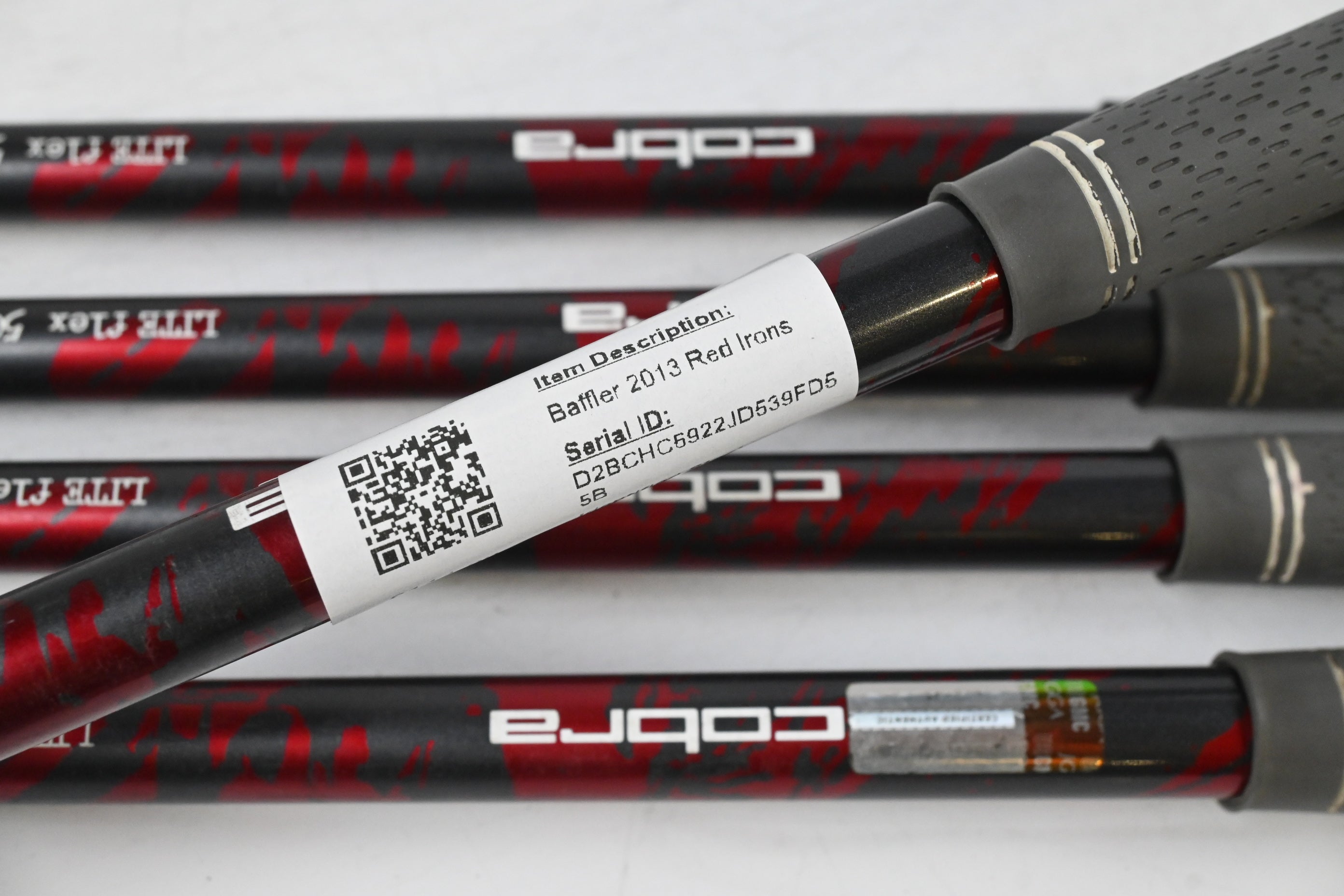 Cobra Baffler 2013 Red Irons / 6-PW / Senior Flex Cobra Baffler 50 Shafts
