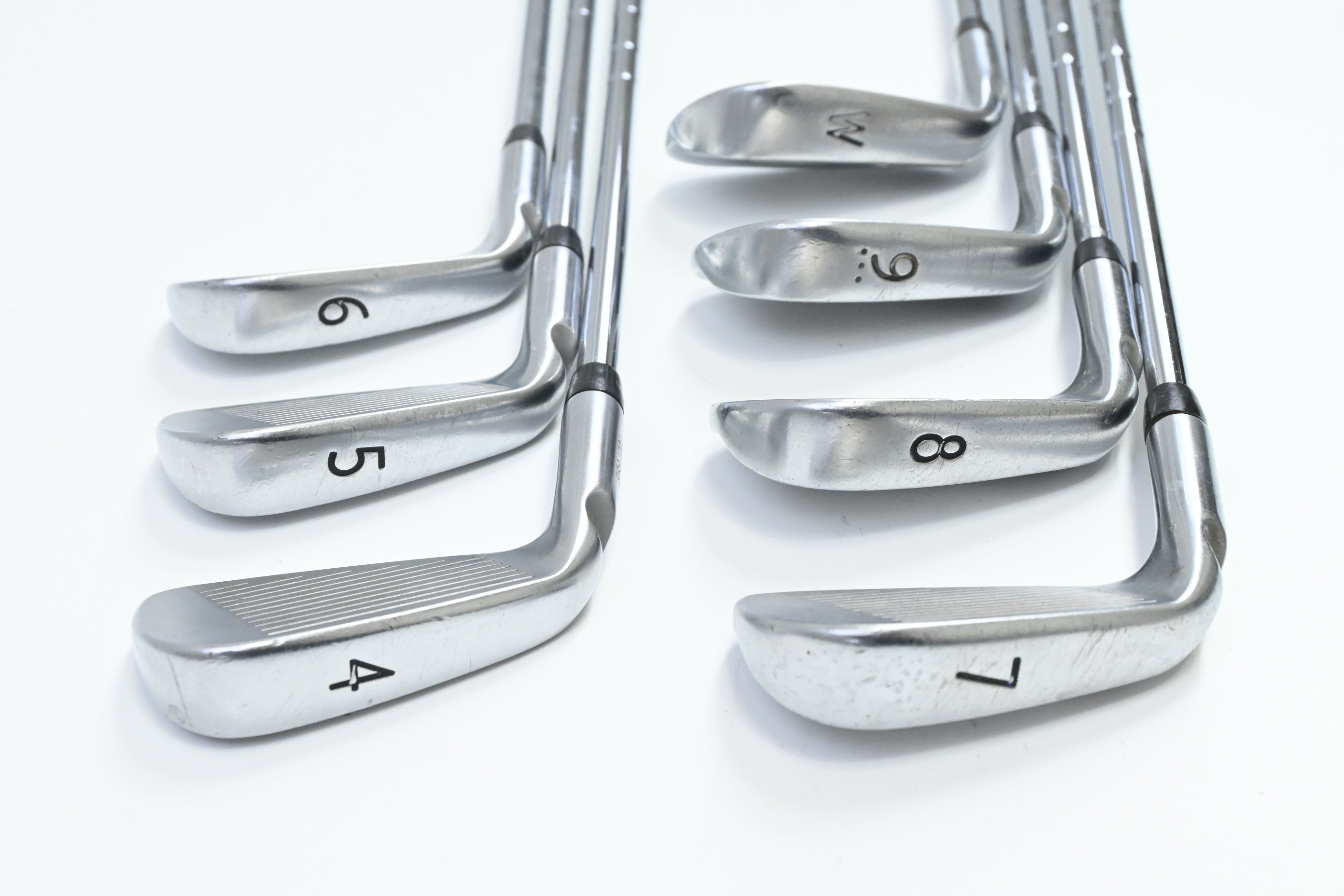 Ping S55 Irons / 4-PW / Black Dot / Stiff Flex Ping CFS Shafts
