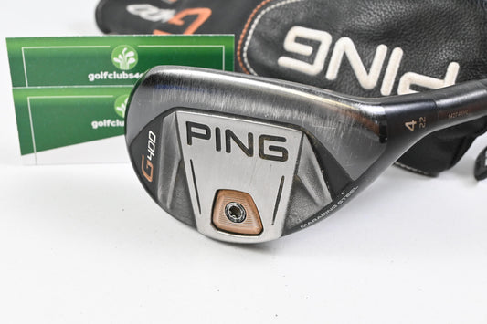 Ping G400 #4 Hybrid / 22 Degree / Stiff Flex Ping Alta CB 70 Shaft