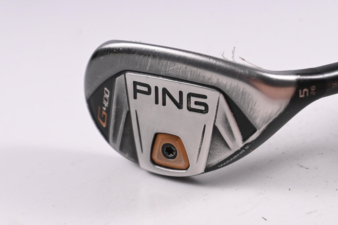 Ping G400 #5 Hybrid / 26 Degree / Regular Flex Ping Alta CB 70 Shaft