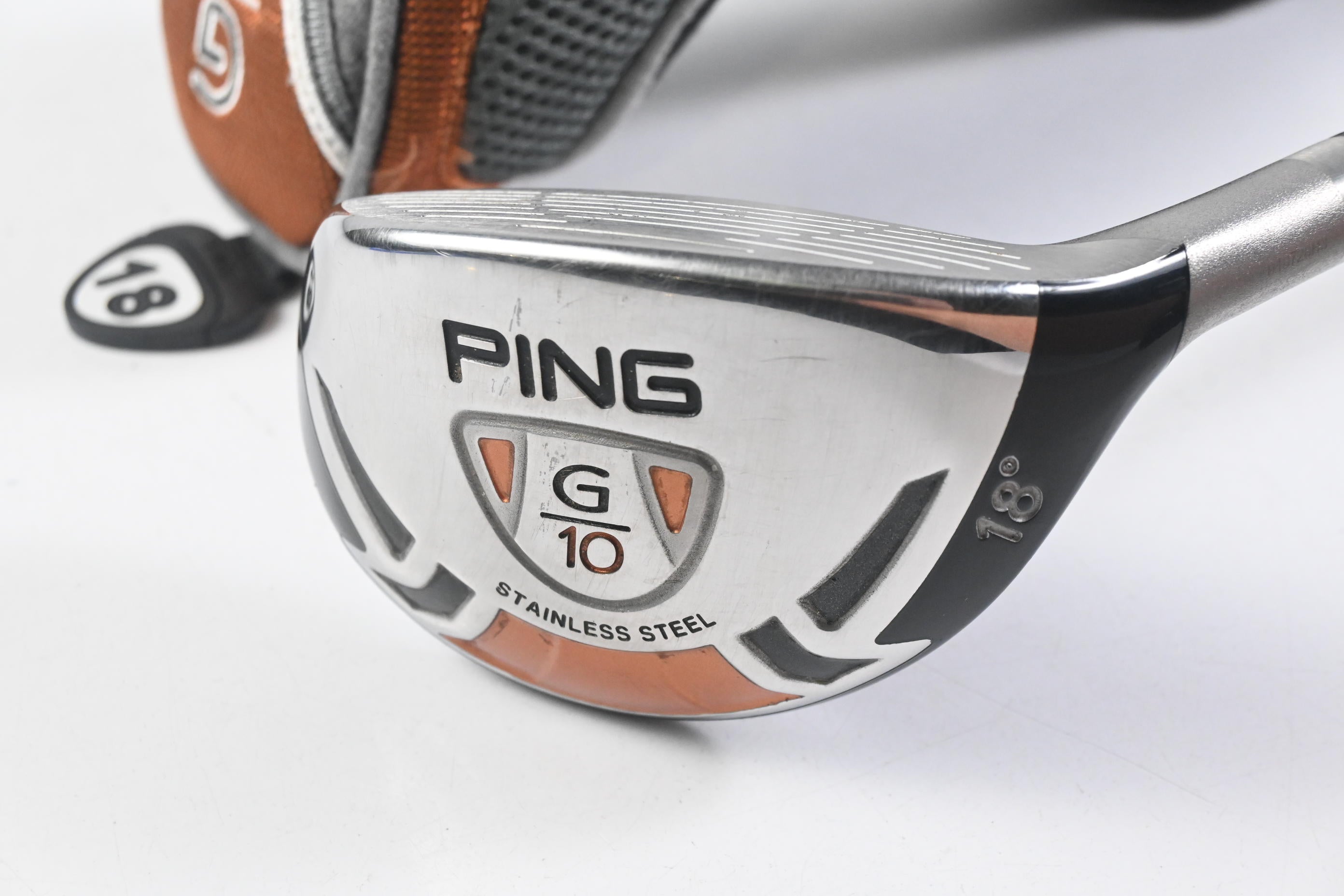 Ping G10 #2 Hybrid / 18 Degree / Regular Flex Ping TFC 129 H Shaft
