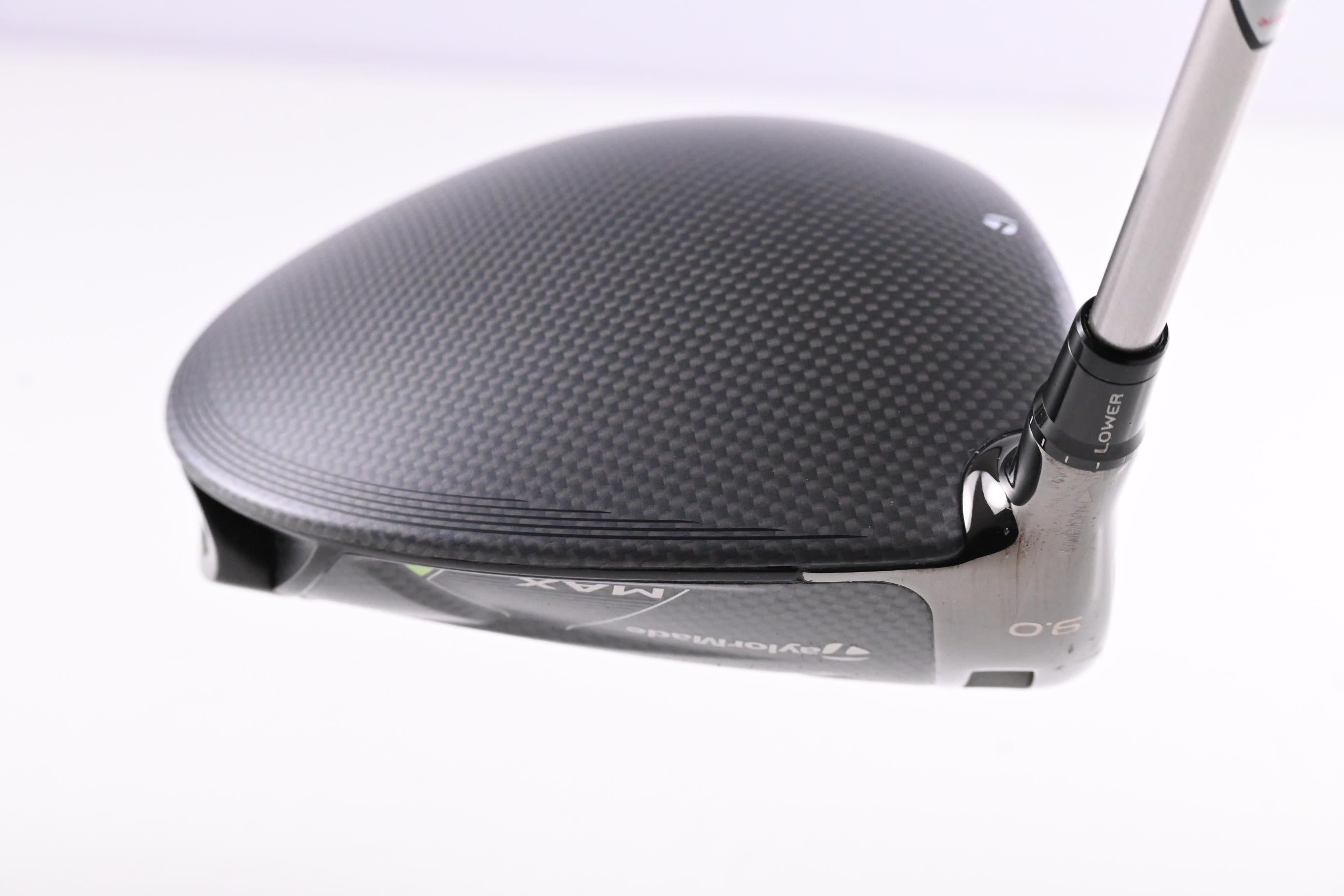 Left Hand Taylormade Qi35 Max Driver / 9 Degree / Senior Flex Helium NCT 5 Shaft