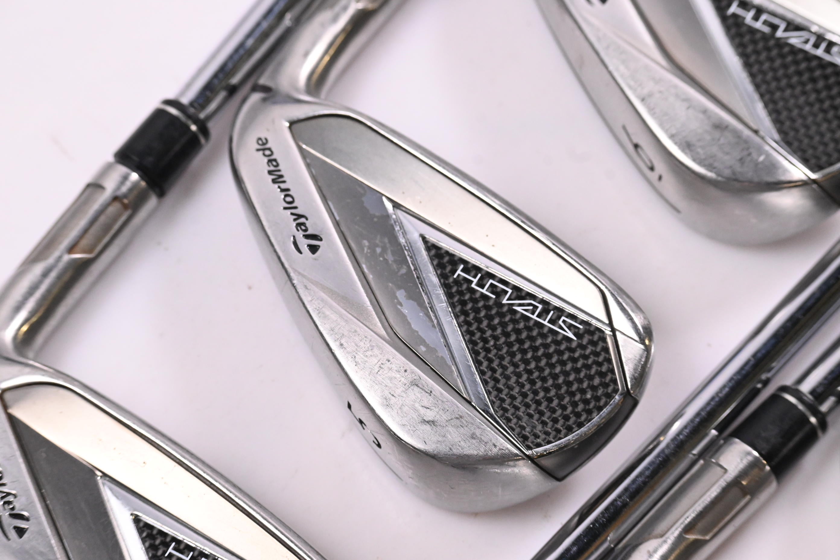 Taylormade Stealth Irons / 4-PW / Stiff Flex KBS Tour Shafts