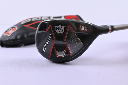 Wilson D300 #5 Hybrid / 25 degree / Senior Flex UST Elements Chrome 54 Shaft