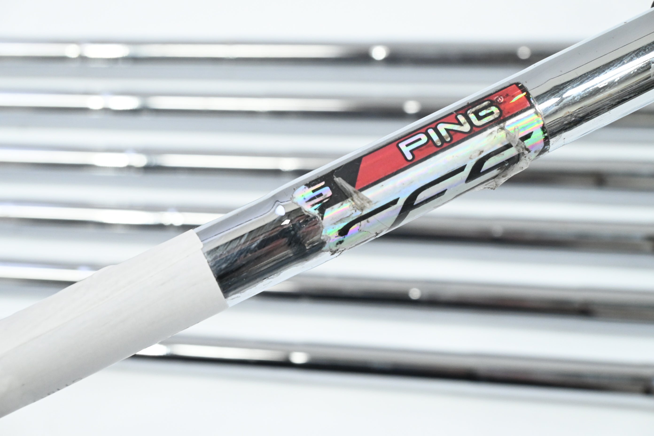 Ping S55 Irons / 4-PW / Black Dot / Stiff Flex Ping CFS Shafts