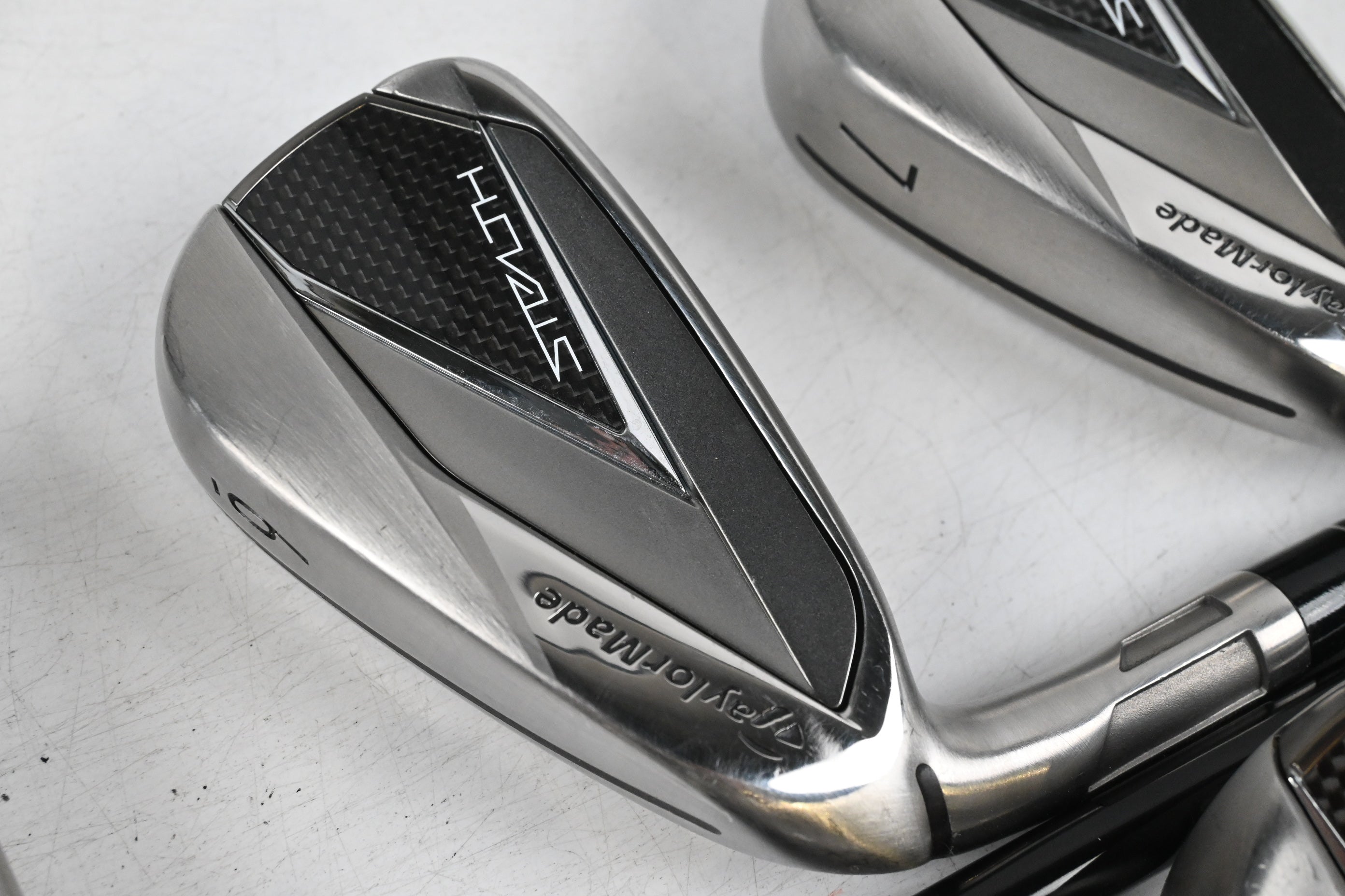 Left Hand Taylormade Stealth Irons / 5-PW+GW / Regular Flex Ventus Red 6 Shafts