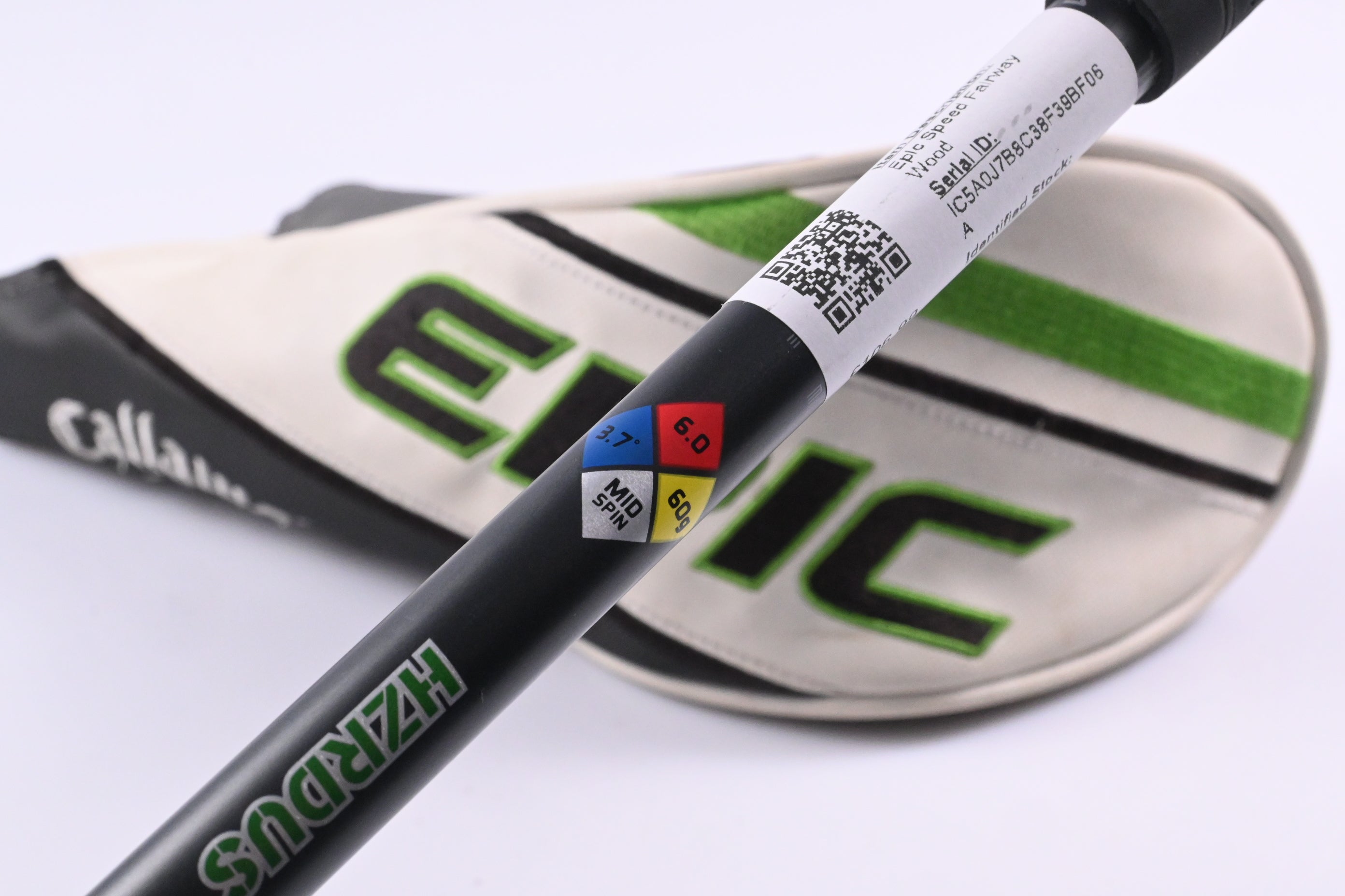 Callaway Epic Speed #3 Wood / 15 Degree / Stiff Flex HZRDUS Smoke iM10 60 Shaft