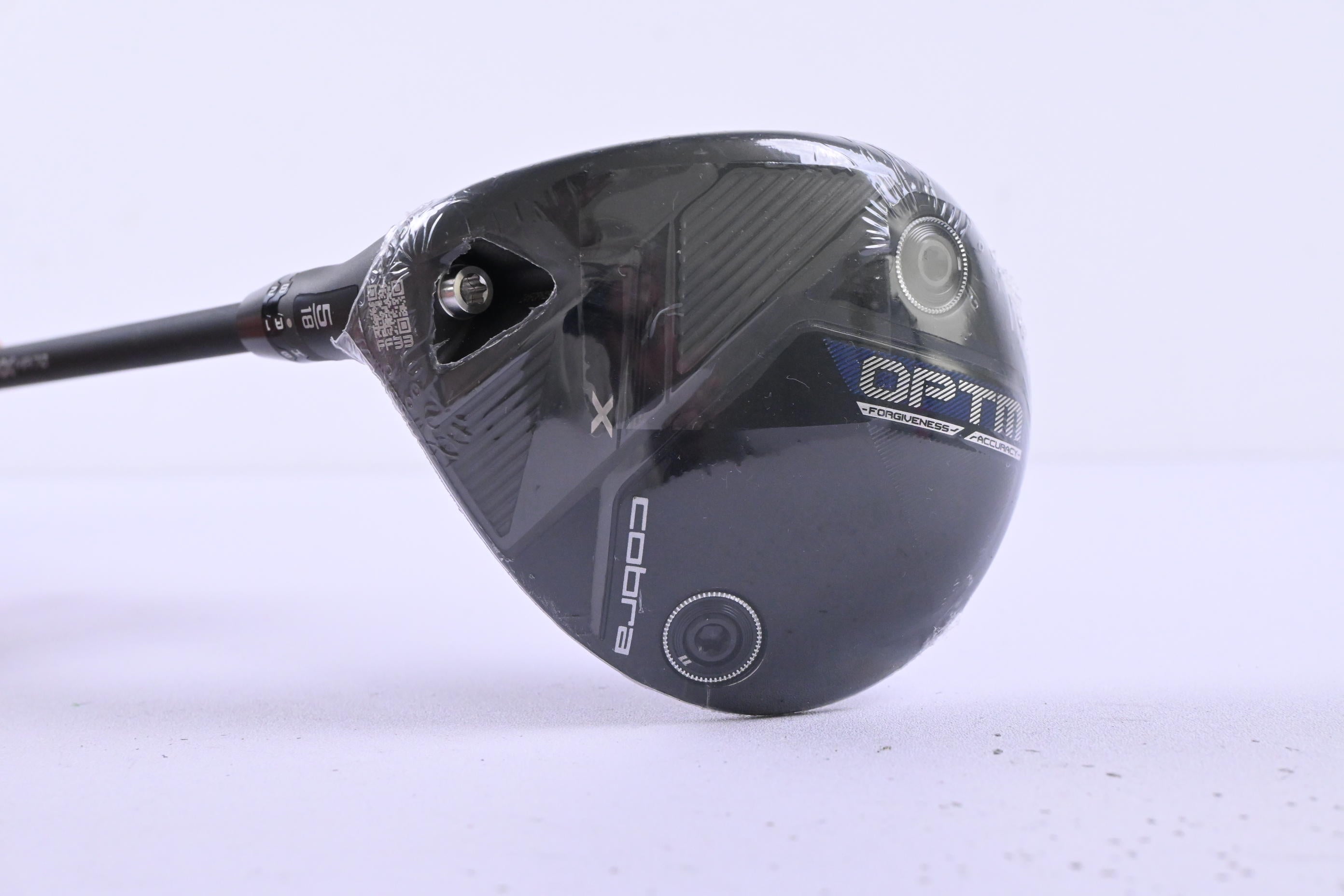 Left Hand Cobra OPTM X #5 Wood / 18 Degree / Senior Flex Kai'li Dark Waves Red