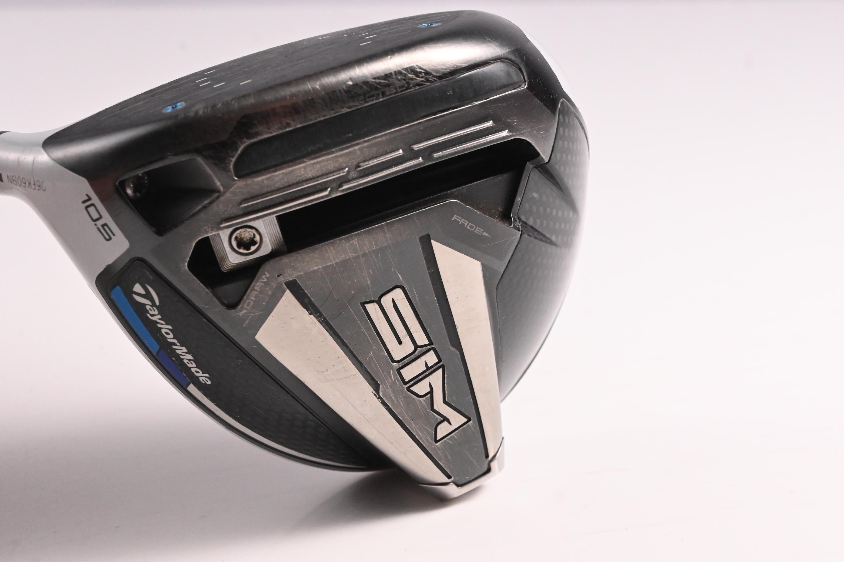 Left Hand Taylormade SIM Max Driver / 10.5 Degree / Stiff Flex HZRDUS Smoke RDX