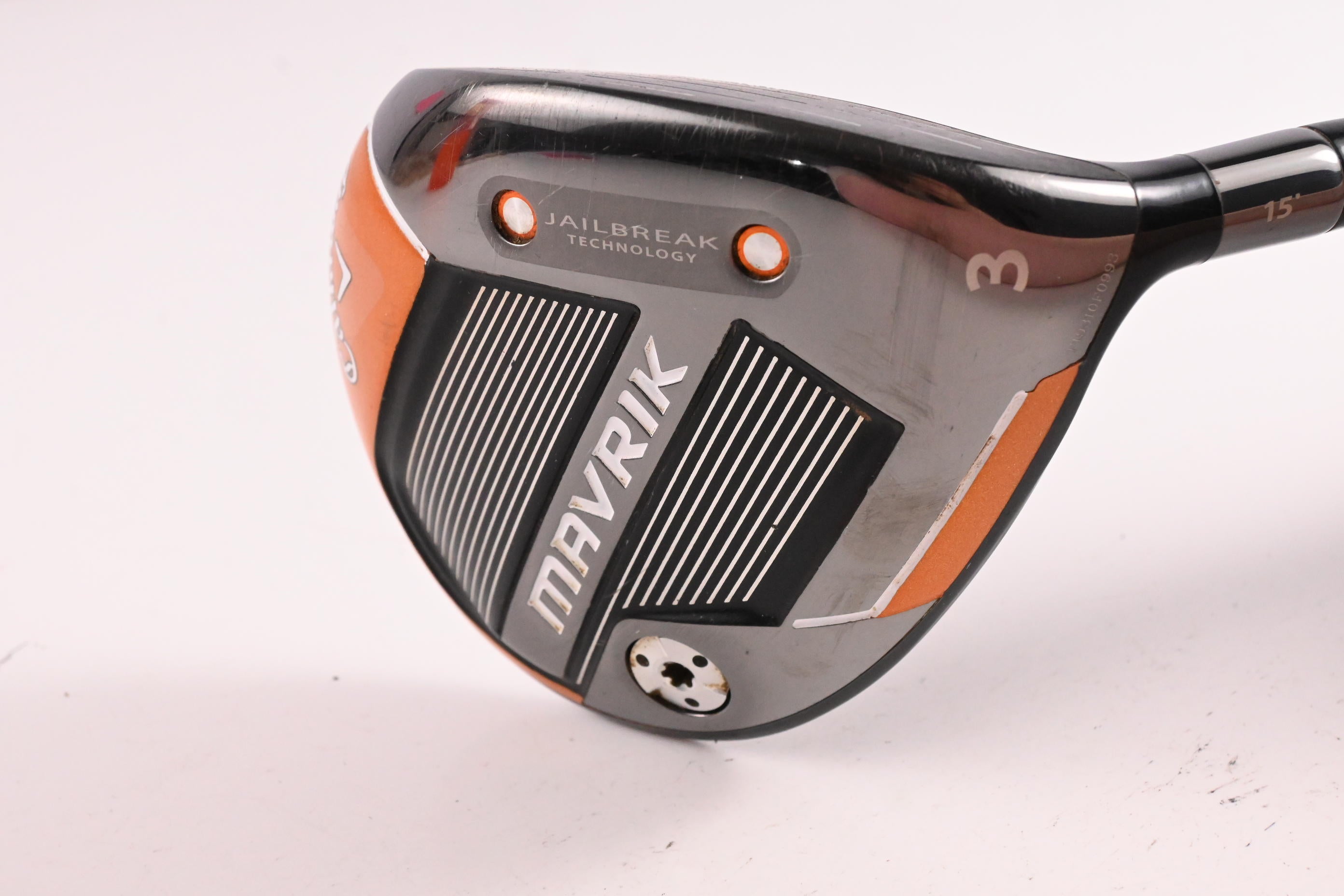 Callaway Mavrik #3 Wood / 15 Degree / Regular Flex EvenFlow Riptide 60 Shaft