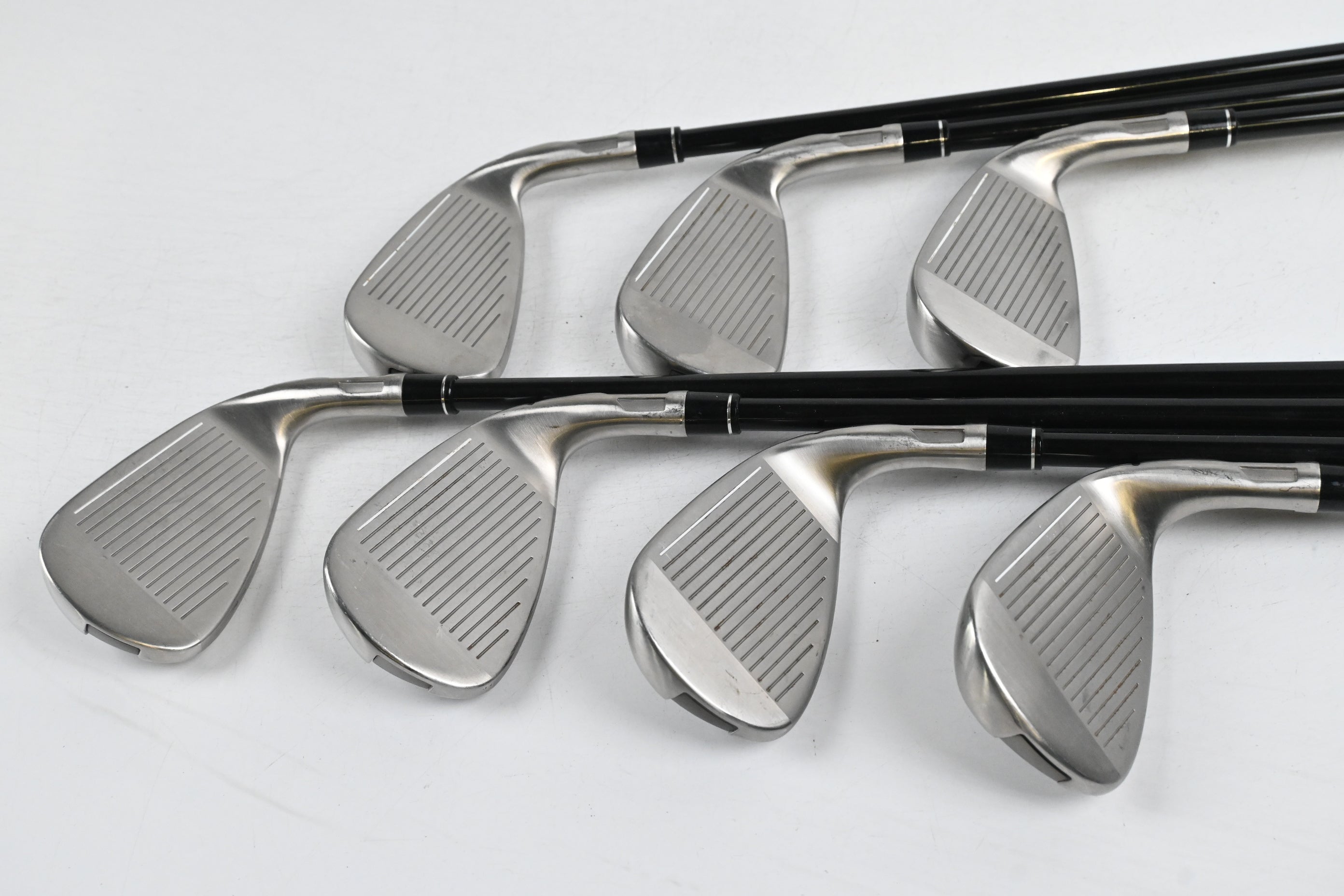 Left Hand Taylormade Stealth Irons / 5-PW+GW / Regular Flex Ventus Red 6 Shafts