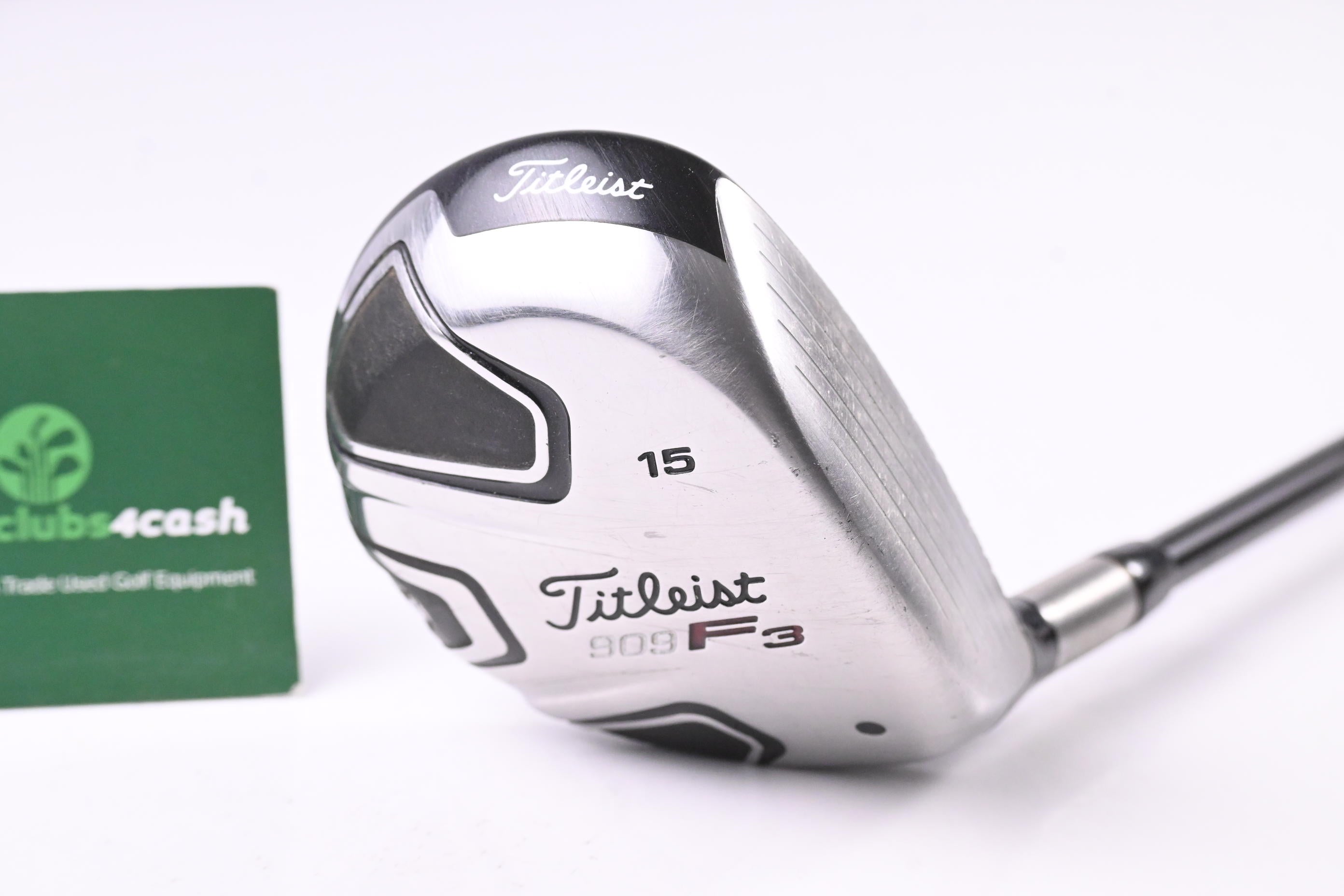 Titleist 909 F3 #3 Wood / 15 Degree / Stiff Flex Aldila VooDoo Shaft