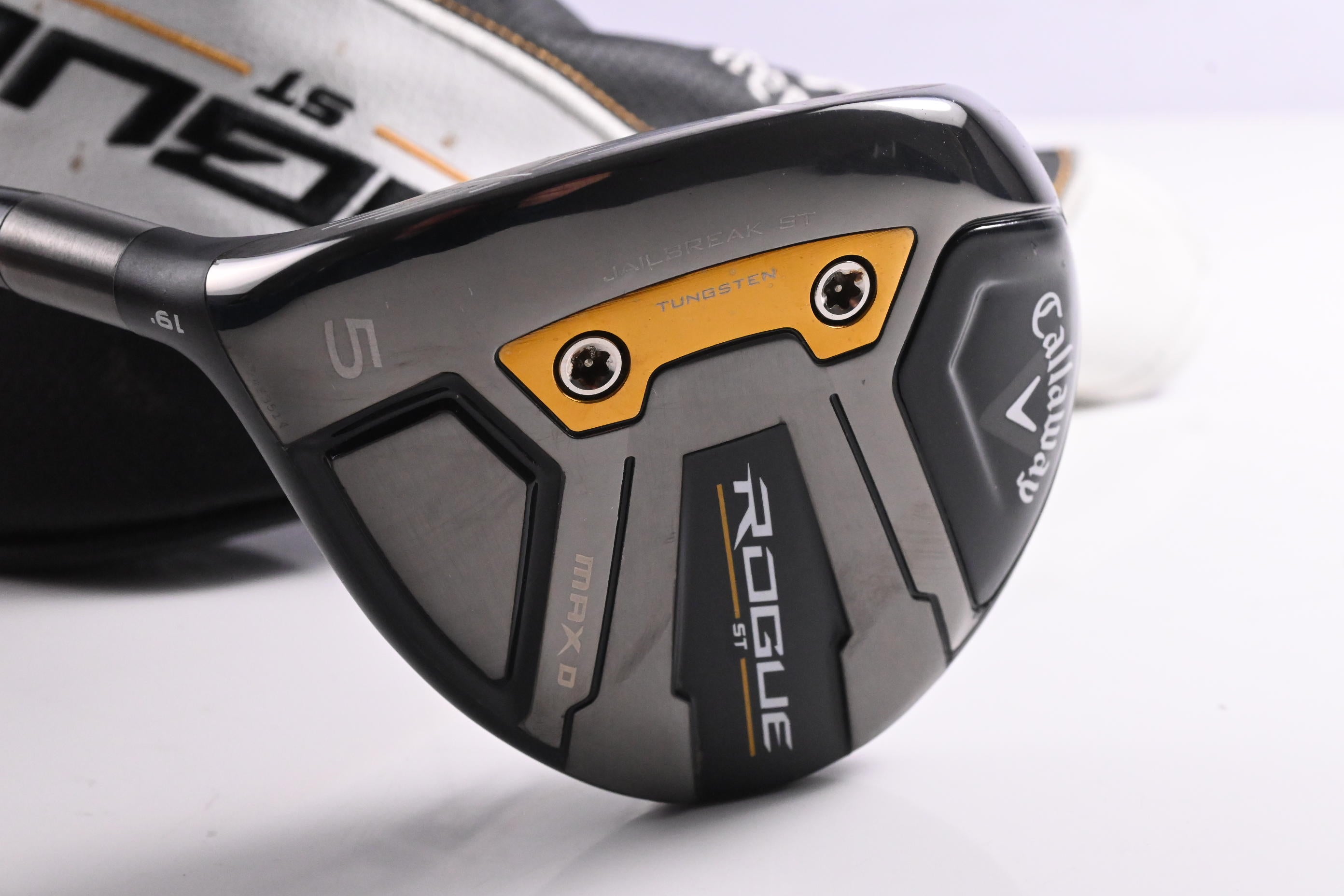 Left Hand Callaway Rogue ST Max D #5 Wood / 19 Degree / Regular Flex AV Blue 65