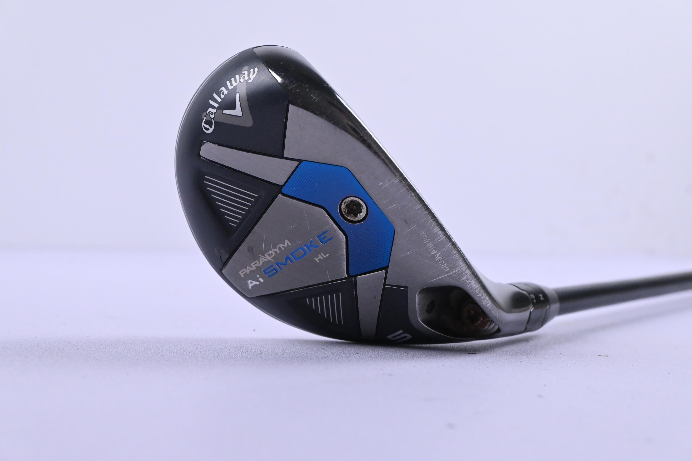 Callaway Paradym Ai Smoke HL #5 Hybrid / 24 Degree / Senior Flex Cypher 2.0 50