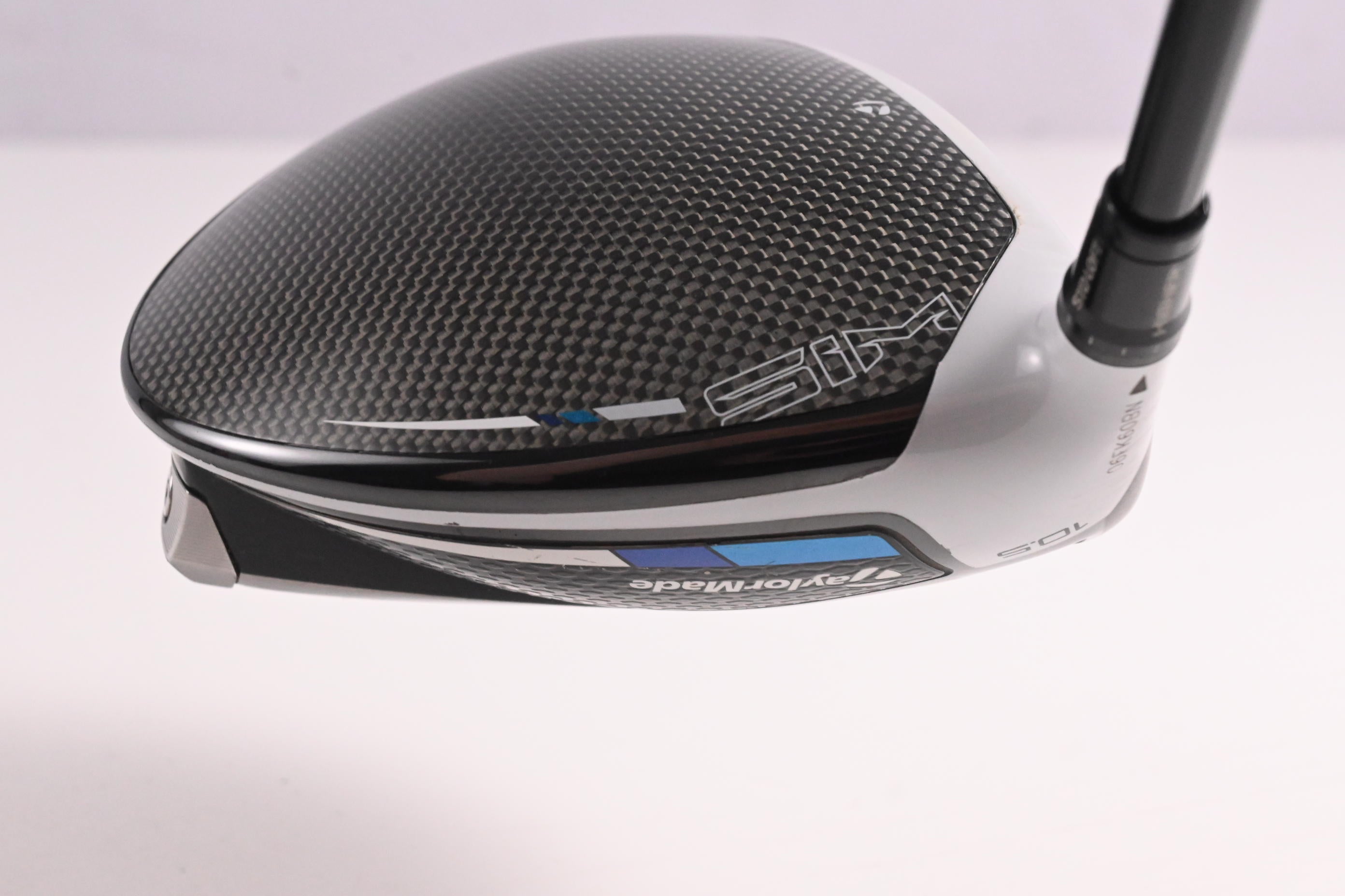 Left Hand Taylormade SIM Max Driver / 10.5 Degree / Stiff Flex HZRDUS Smoke RDX