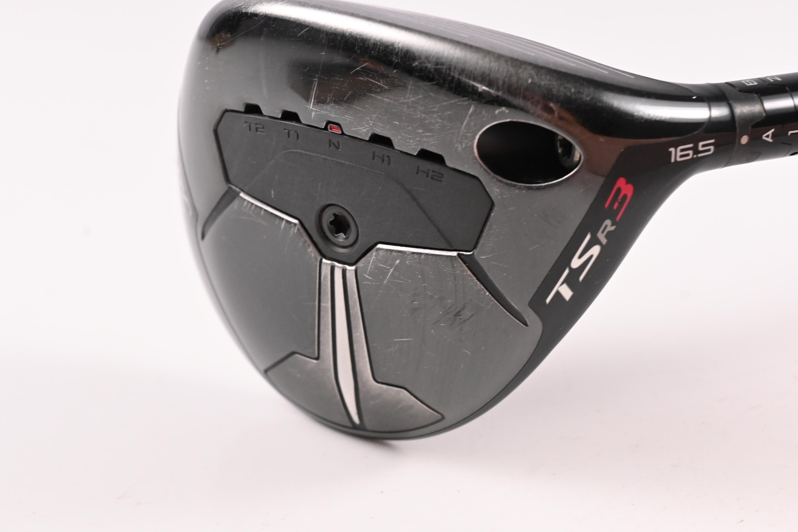 Titleist TSR3 #3 Wood / 16.5 Degree / Stiff Flex Matrix Ozik XFW-7 Shaft