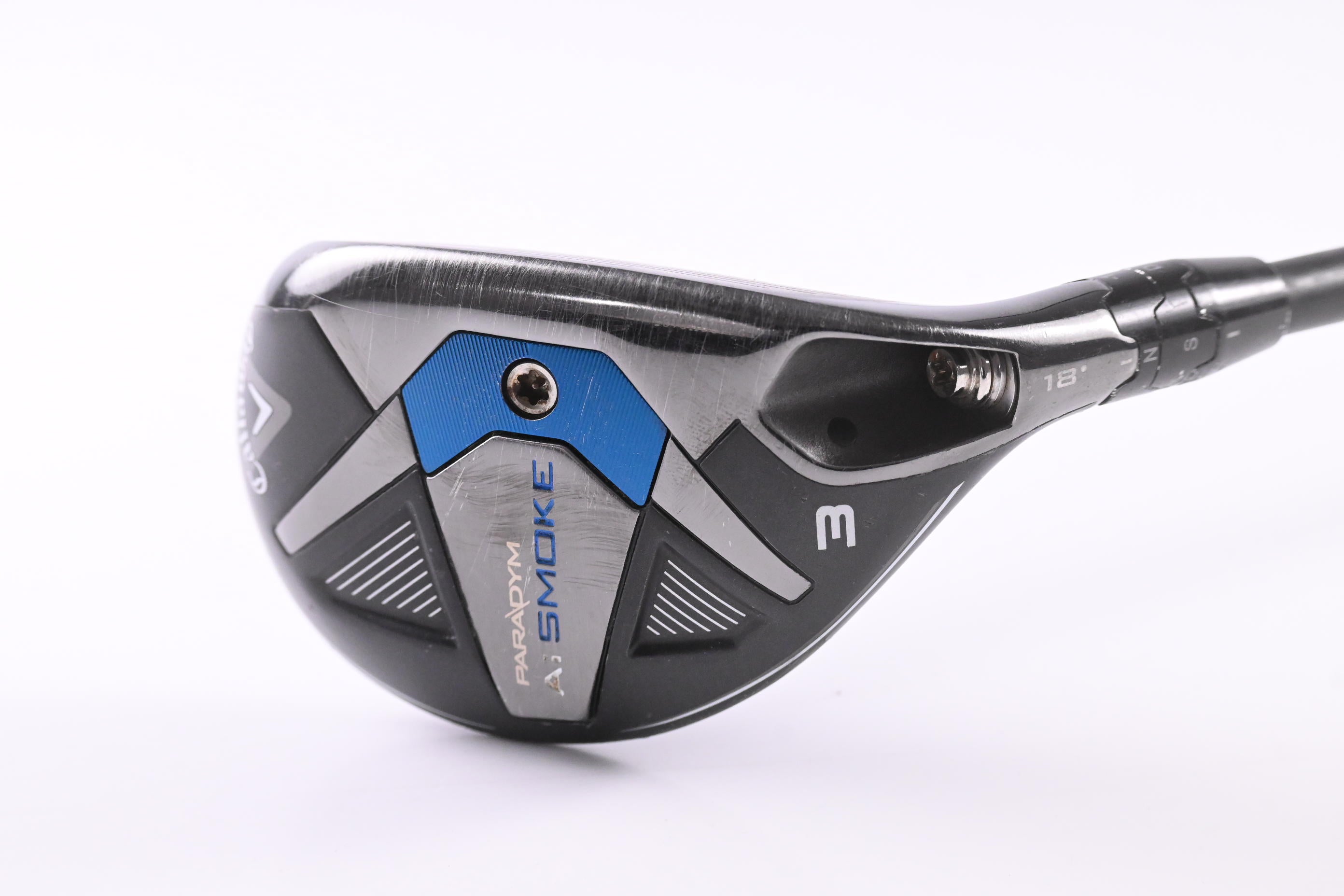 Callaway Paradym Ai Smoke #3 Hybrid / 18 Degree / Regular Flex Cypher 2.0 60