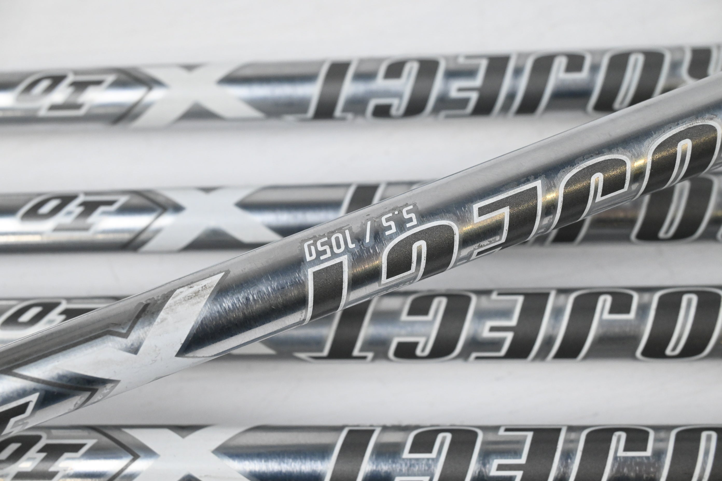 Ping i525 Irons / 6-PW / Black Dot / Regular+ Flex Project X IO 105 Shafts