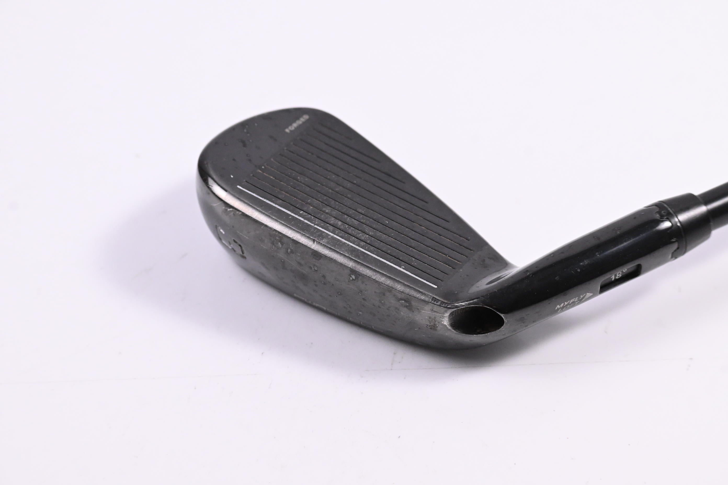 Cobra King Black Utility #3 Iron / 19.5 Degree / Stiff Flex AMT Tour White S300