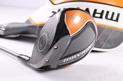 Left Hand Callaway Mavrik Driver / 9 Degree / Stiff Flex HZRDUS T-800 55 Shaft