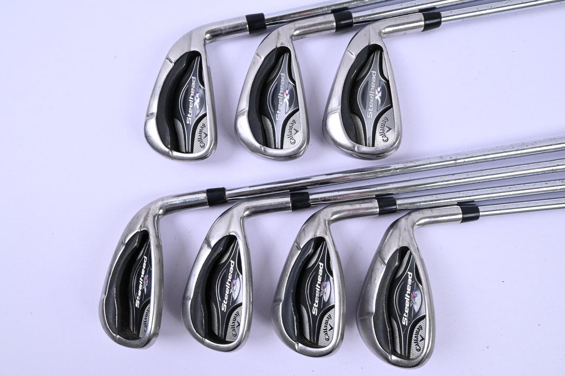 Callaway Steelhead XR Irons / 5-PW+SW / Regular Flex KBS Tour 90 Shafts