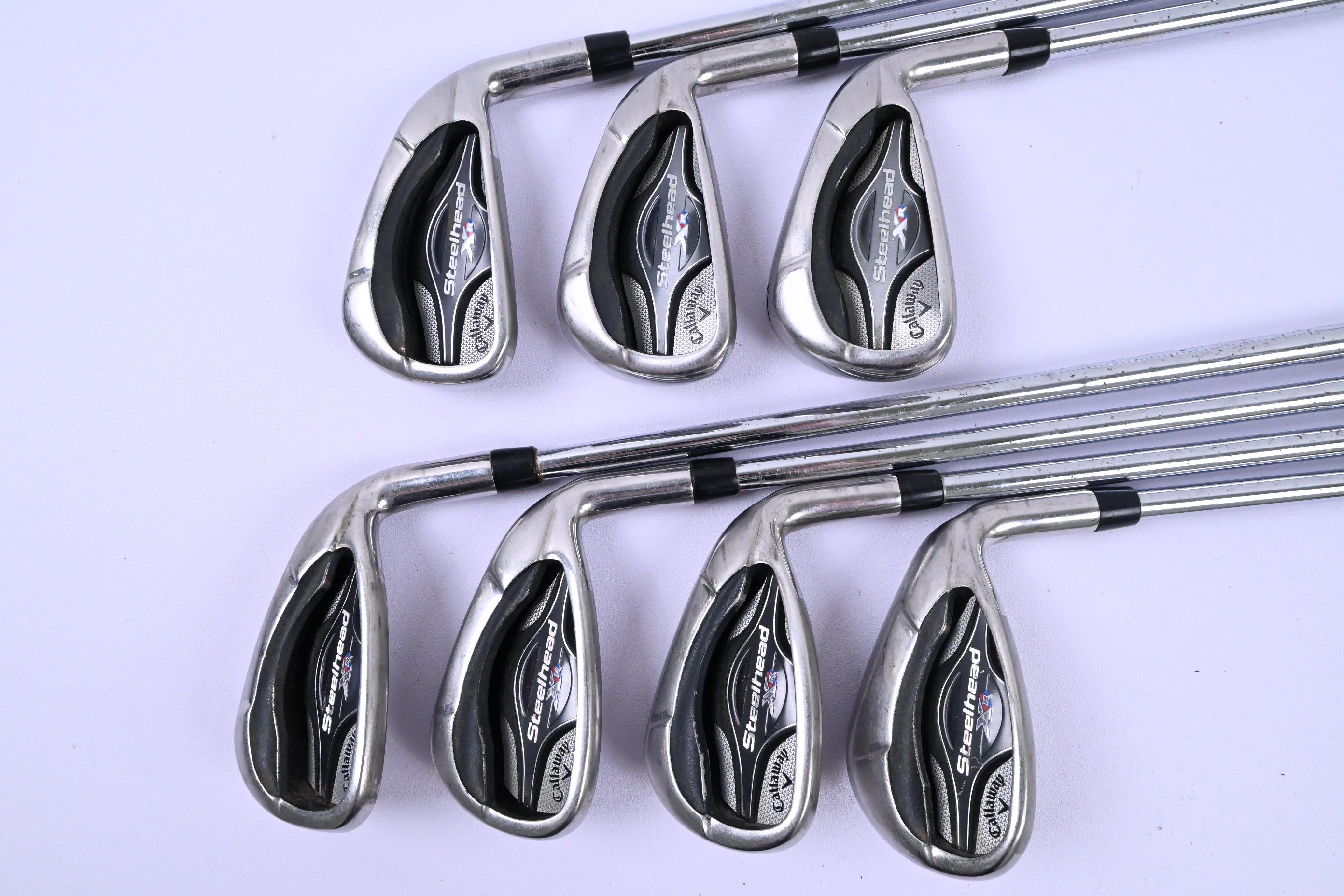 Callaway Steelhead XR Irons / 5-PW+SW / Regular Flex KBS Tour 90 Shafts
