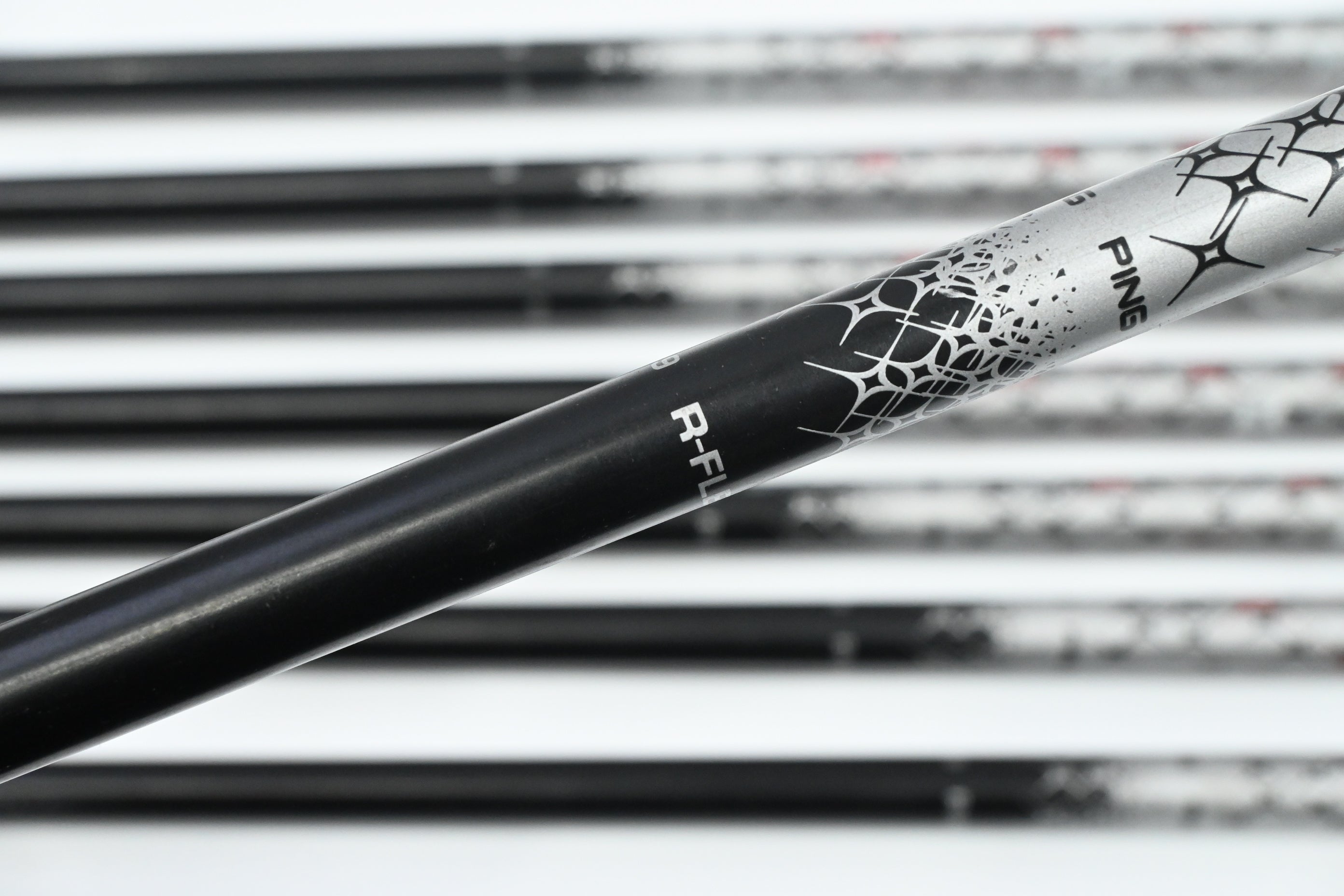 Ping G25 Irons / 4-PW+SW / Black Dot / Regular Flex Ping TFC 189 Shafts