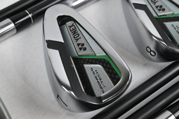 Yonex Ezone GS i-Tech Irons / 5-PW+GW+SW / Regular Flex Yonex EX-G02 Shafts
