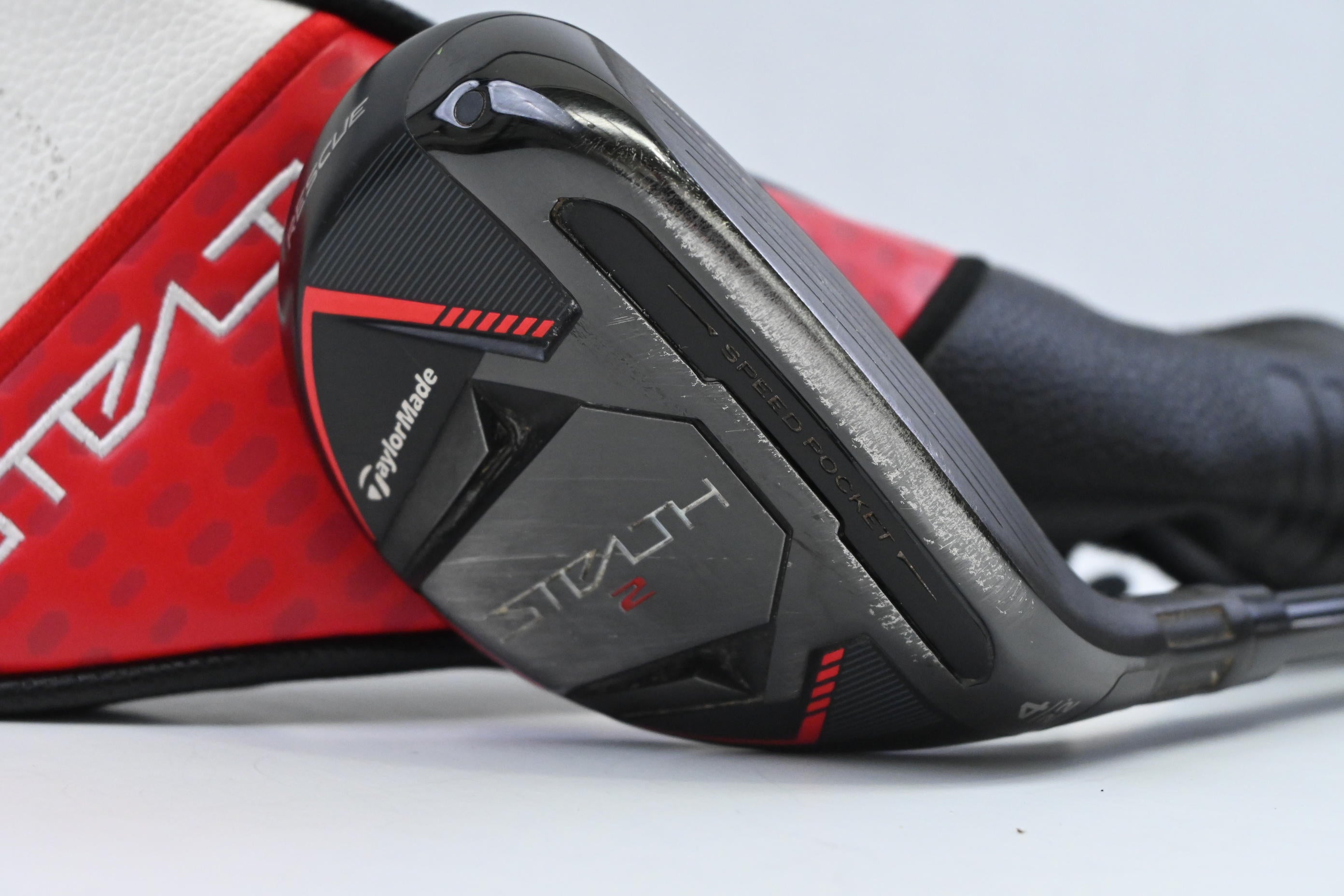 Taylormade Stealth 2 #4 Hybrid / 22 Degree / Stiff Flex Fujikura Ventus TR Red 7
