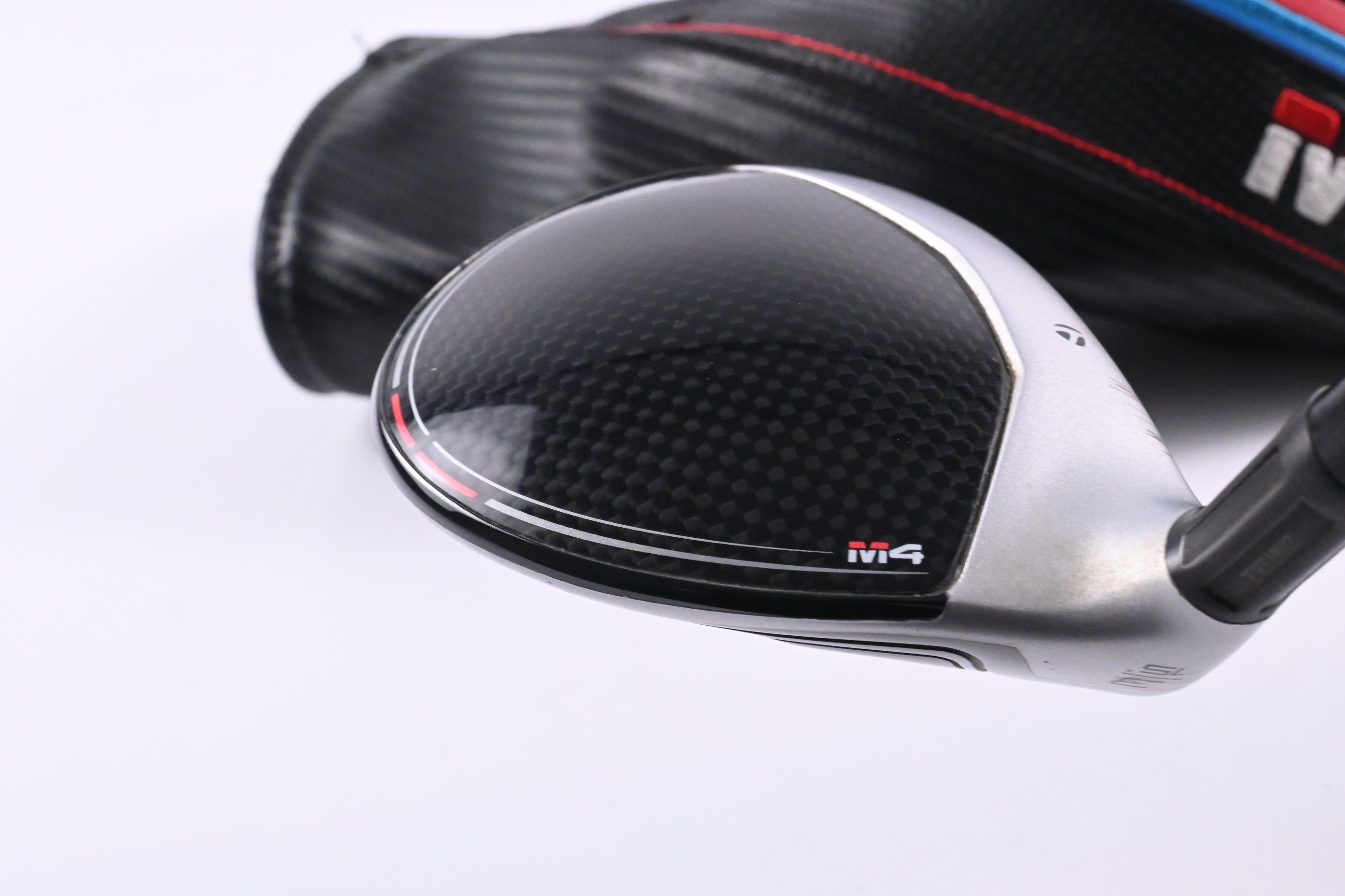 Left Hand Taylormade M4 #3 Wood / 15 Degree / Regular Flex Atmos Red 5 Shaft