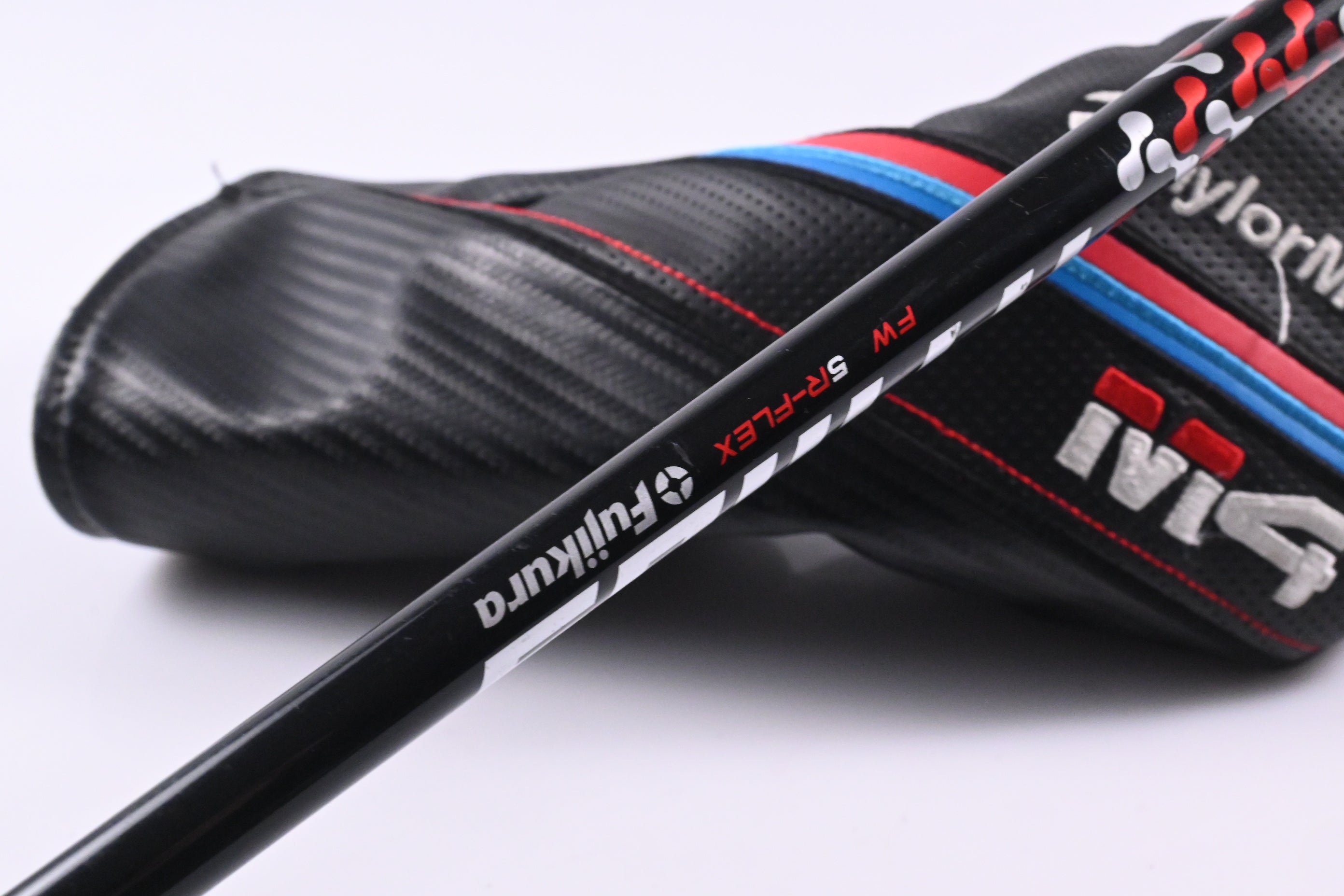 Left Hand Taylormade M4 #3 Wood / 15 Degree / Regular Flex Atmos Red 5 Shaft