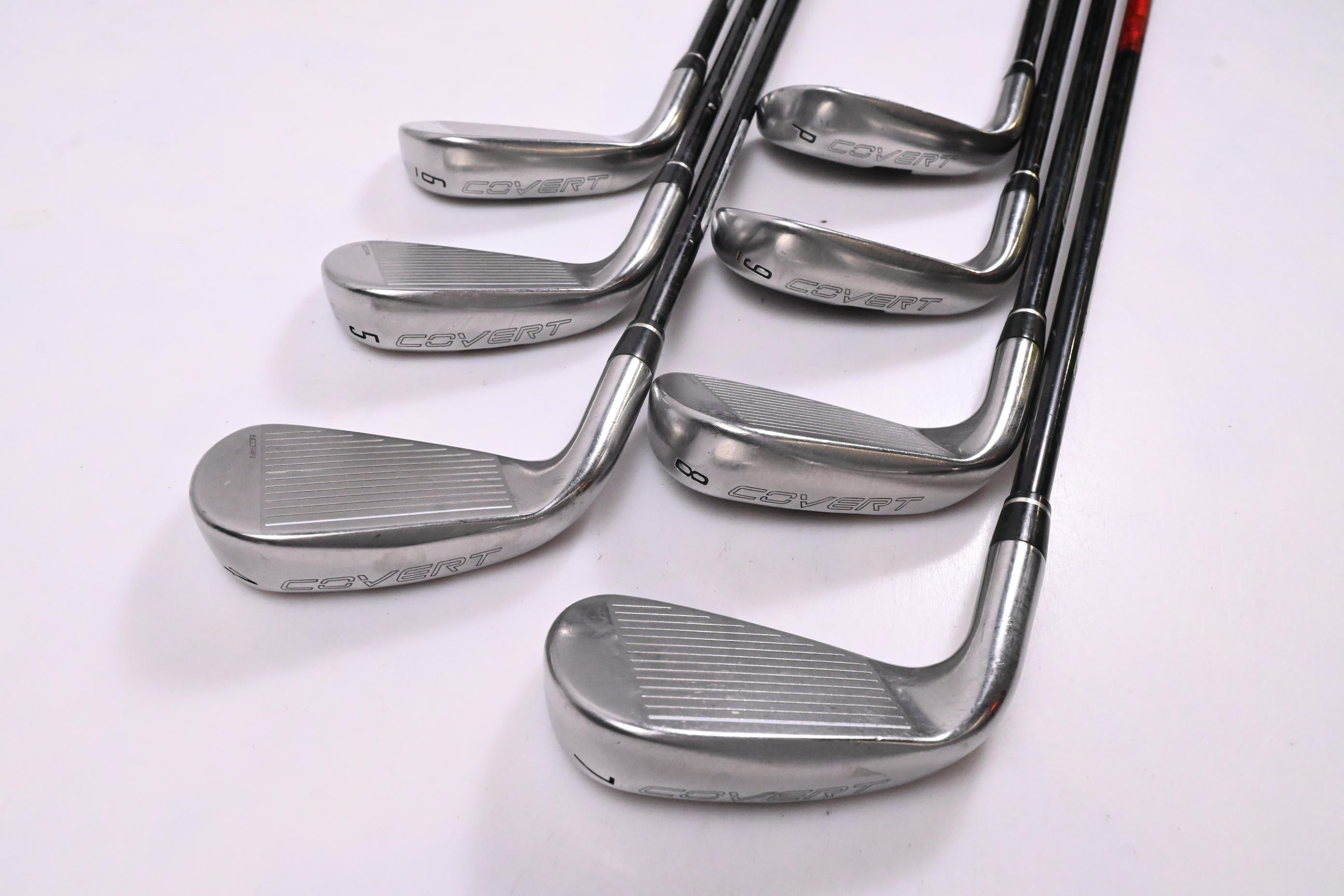 Nike VR-S Covert Irons / 4-PW / Stiff Flex Kuro Kage 70 Shafts