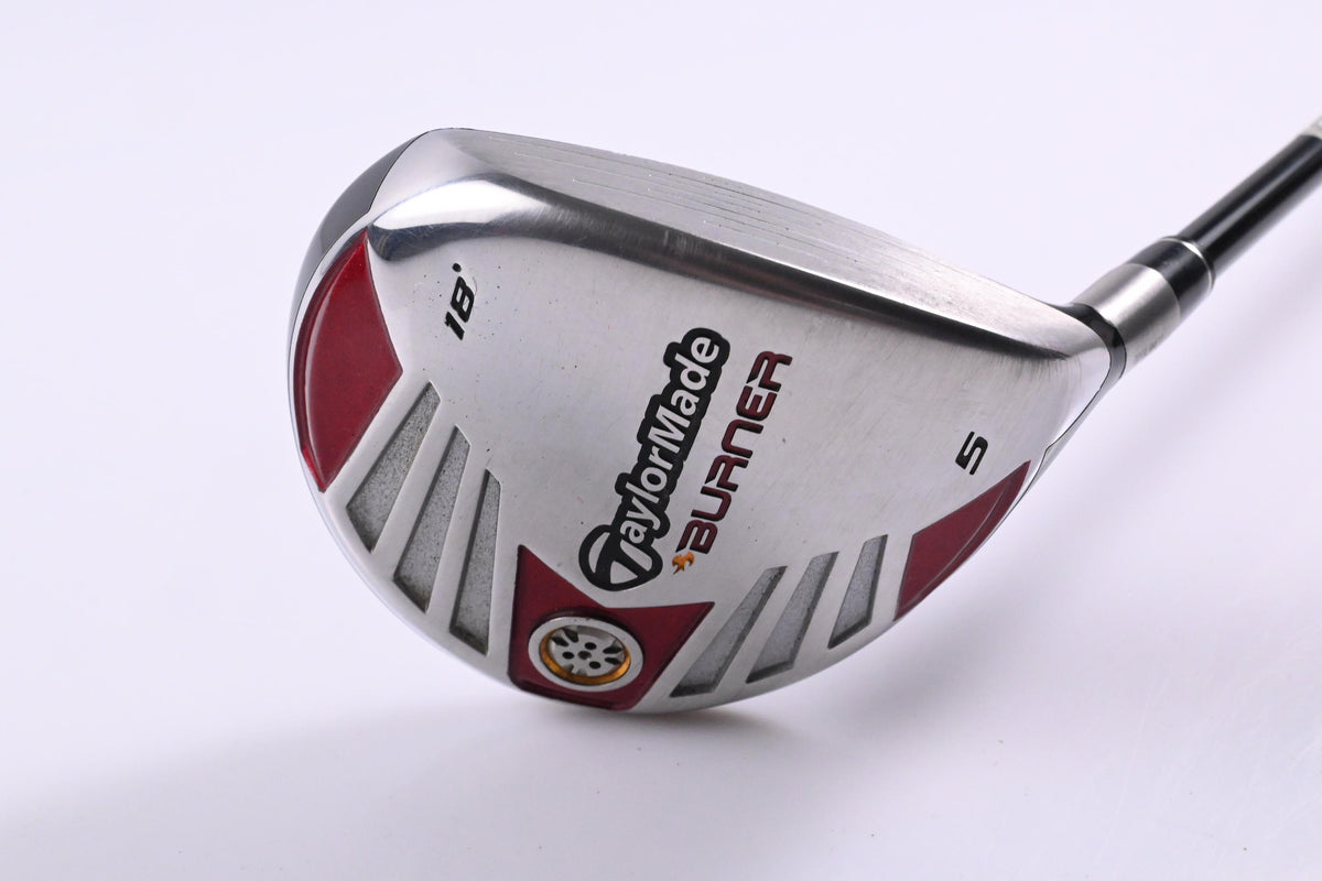 Taylormade Burner 2007 #5 Wood / 18 Degree / Stiff Flex REAX Superfast 50 Shaft