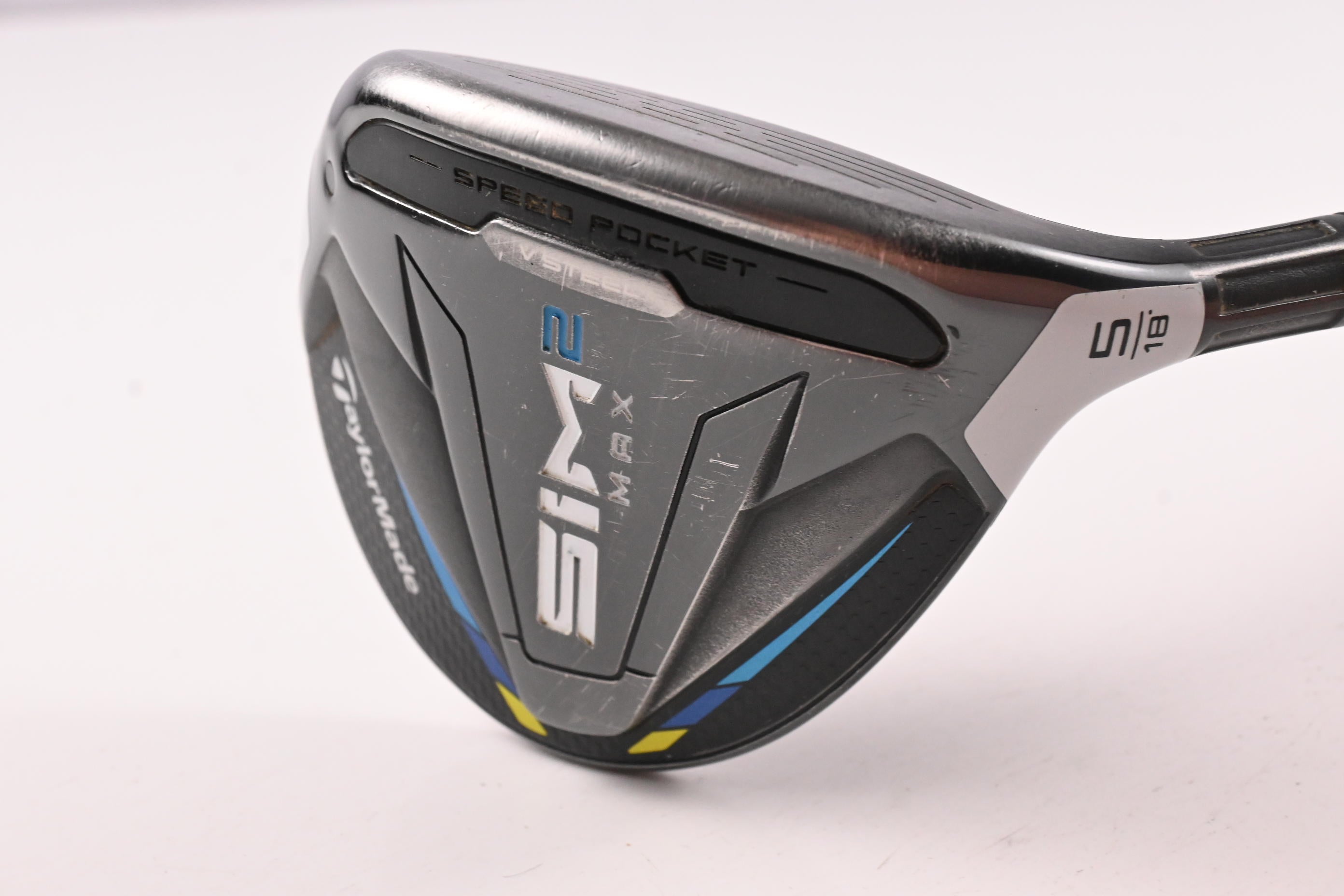 Taylormade SIM2 Max #5 Wood / 18 Degree / Regular Flex Ventus Blue 5 Shaft