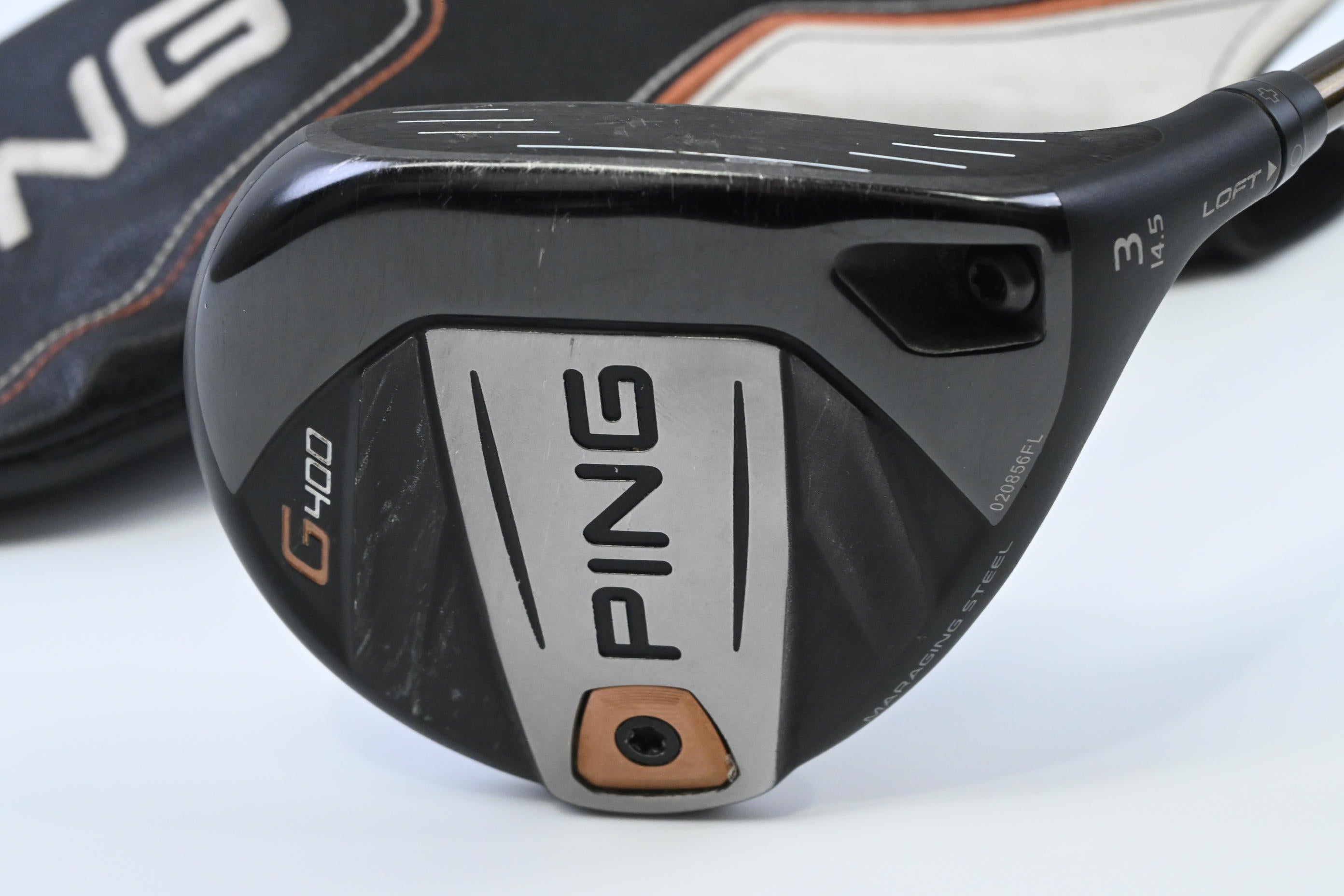 Ping G400 #3 Wood / 14.5 Degree / Regular Flex Ping Alta CB 65 Shaft