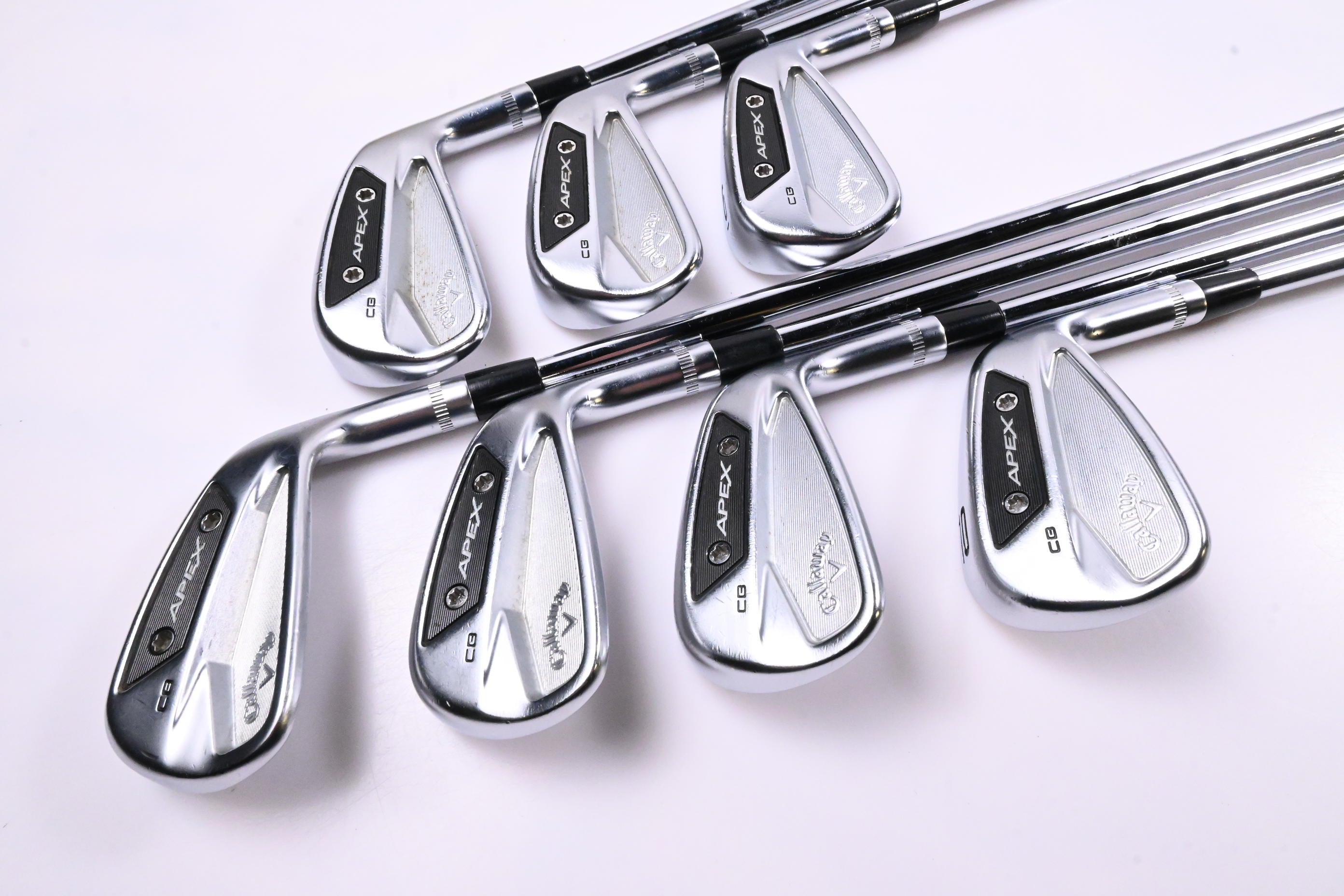 Callaway Apex CB 24 Irons / 4-PW / X-Flex KBS $-Taper 130 Shafts