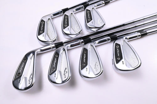 Callaway Apex CB 24 Irons / 4-PW / X-Flex KBS $-Taper 130 Shafts